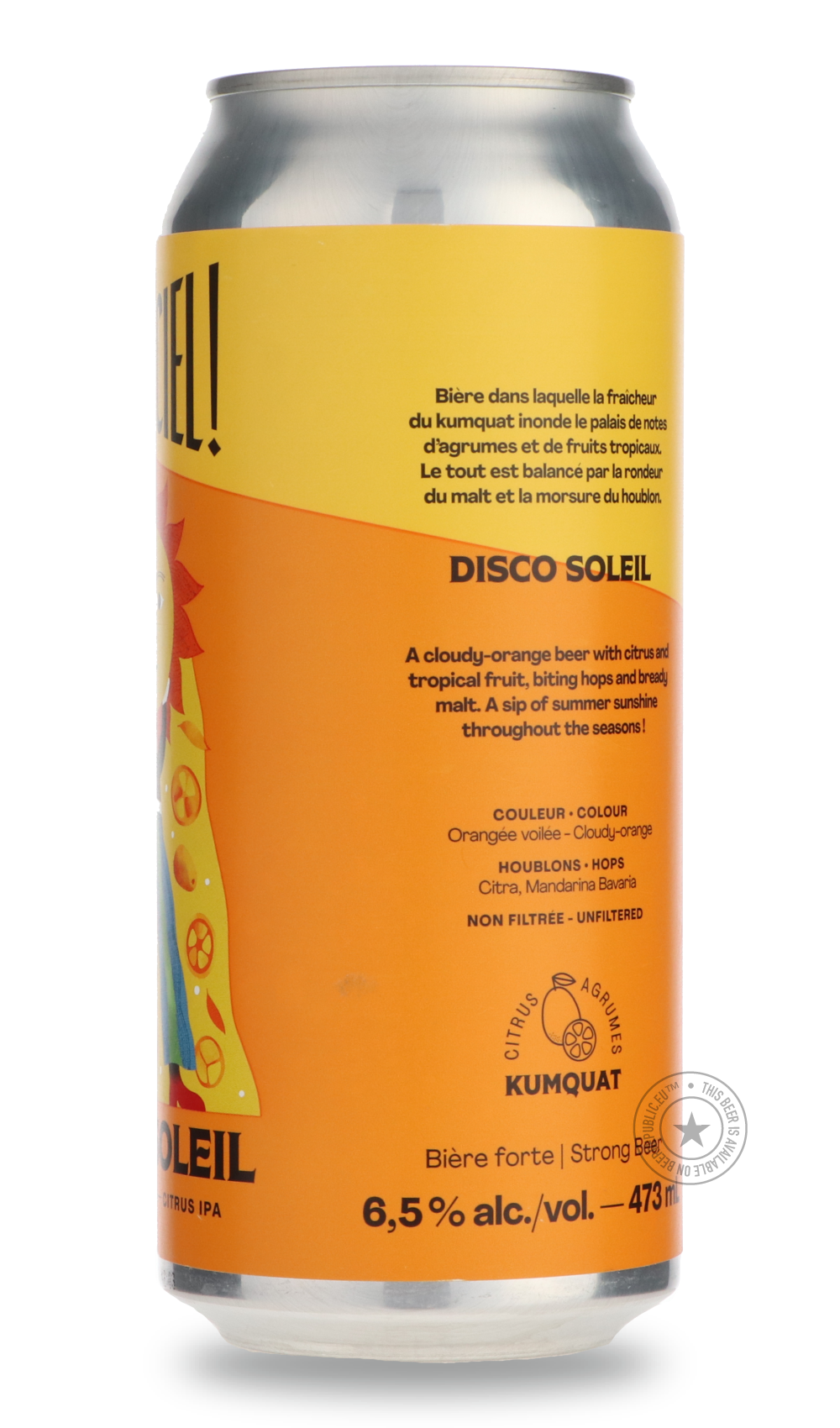 Dieu du Ciel- Disco Soleil-IPA- Only @ Beer Republic - The best online beer store for American & Canadian craft beer - Buy beer online from the USA and Canada - Bier online kopen - Amerikaans bier kopen - Craft beer store - Craft beer kopen - Amerikanisch bier kaufen - Bier online kaufen - Acheter biere online - IPA - Stout - Porter - New England IPA - Hazy IPA - Imperial Stout - Barrel Aged - Barrel Aged Imperial Stout - Brown - Dark beer - Blond - Blonde - Pilsner - Lager - Wheat - Weizen - Amber - Barley