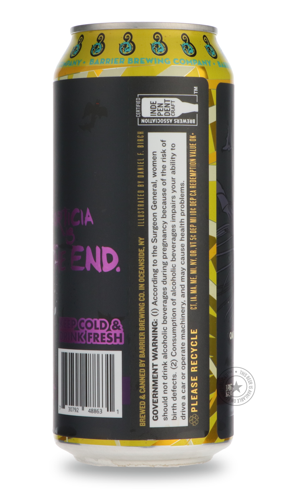 -Barrier- Morticia-Stout & Porter- Only @ Beer Republic - The best online beer store for American & Canadian craft beer - Buy beer online from the USA and Canada - Bier online kopen - Amerikaans bier kopen - Craft beer store - Craft beer kopen - Amerikanisch bier kaufen - Bier online kaufen - Acheter biere online - IPA - Stout - Porter - New England IPA - Hazy IPA - Imperial Stout - Barrel Aged - Barrel Aged Imperial Stout - Brown - Dark beer - Blond - Blonde - Pilsner - Lager - Wheat - Weizen - Amber - Bar