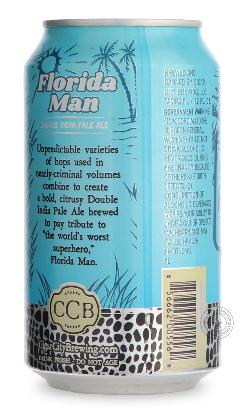 -Cigar City- Florida Man-IPA- Only @ Beer Republic - The best online beer store for American & Canadian craft beer - Buy beer online from the USA and Canada - Bier online kopen - Amerikaans bier kopen - Craft beer store - Craft beer kopen - Amerikanisch bier kaufen - Bier online kaufen - Acheter biere online - IPA - Stout - Porter - New England IPA - Hazy IPA - Imperial Stout - Barrel Aged - Barrel Aged Imperial Stout - Brown - Dark beer - Blond - Blonde - Pilsner - Lager - Wheat - Weizen - Amber - Barley W