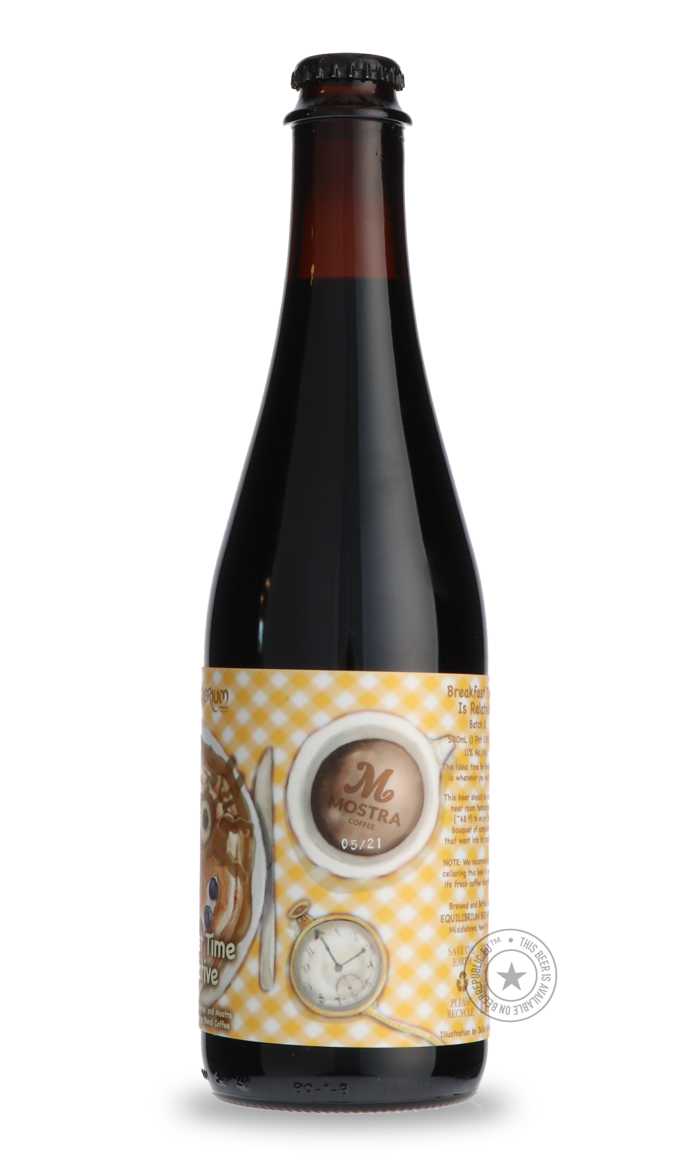 -Equilibrium- Breakfast Time Is Relative-Stout & Porter- Only @ Beer Republic - The best online beer store for American & Canadian craft beer - Buy beer online from the USA and Canada - Bier online kopen - Amerikaans bier kopen - Craft beer store - Craft beer kopen - Amerikanisch bier kaufen - Bier online kaufen - Acheter biere online - IPA - Stout - Porter - New England IPA - Hazy IPA - Imperial Stout - Barrel Aged - Barrel Aged Imperial Stout - Brown - Dark beer - Blond - Blonde - Pilsner - Lager - Wheat