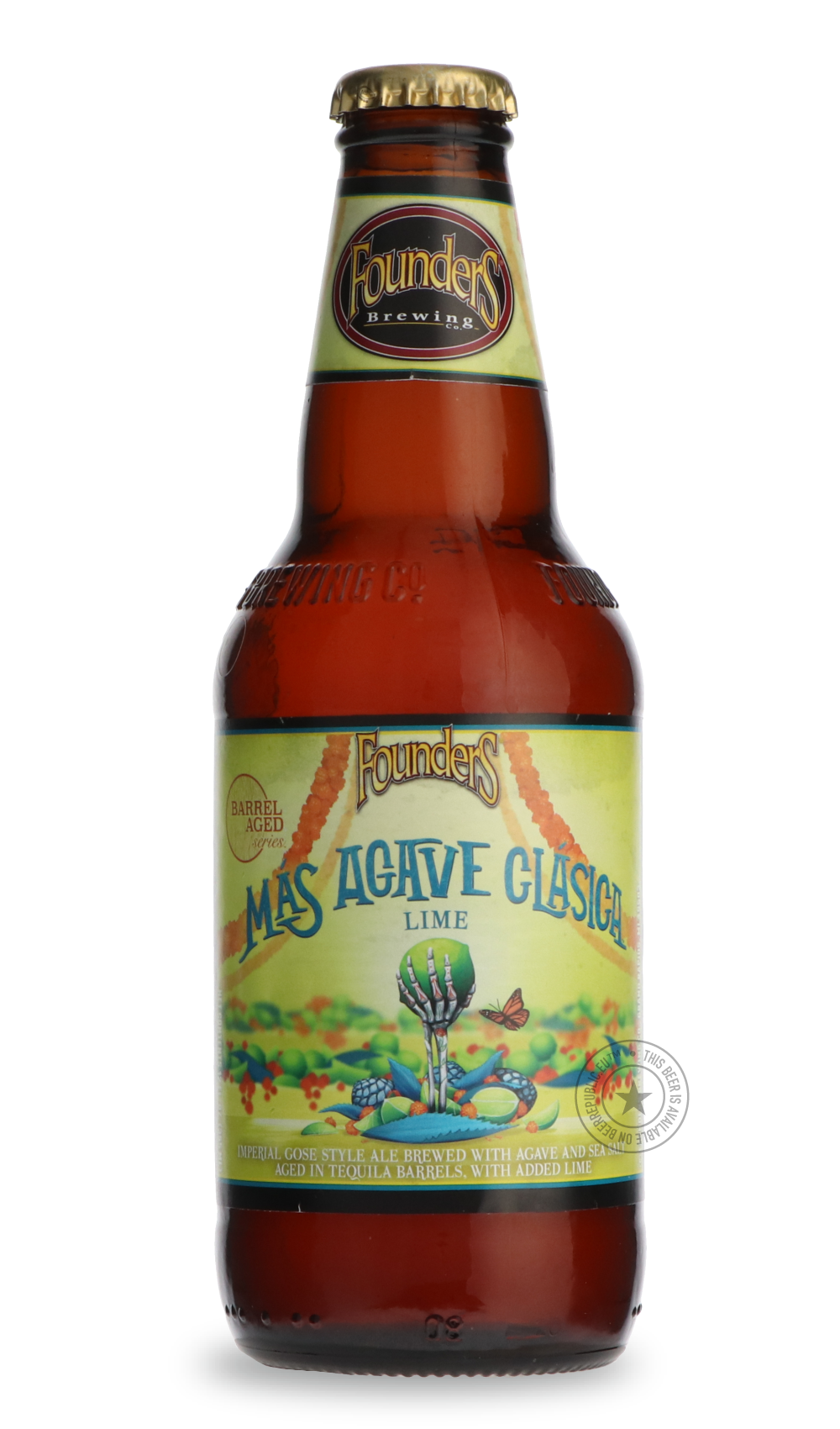 -Founders- Más Agave Lime-Sour / Wild & Fruity- Only @ Beer Republic - The best online beer store for American & Canadian craft beer - Buy beer online from the USA and Canada - Bier online kopen - Amerikaans bier kopen - Craft beer store - Craft beer kopen - Amerikanisch bier kaufen - Bier online kaufen - Acheter biere online - IPA - Stout - Porter - New England IPA - Hazy IPA - Imperial Stout - Barrel Aged - Barrel Aged Imperial Stout - Brown - Dark beer - Blond - Blonde - Pilsner - Lager - Wheat - Weizen