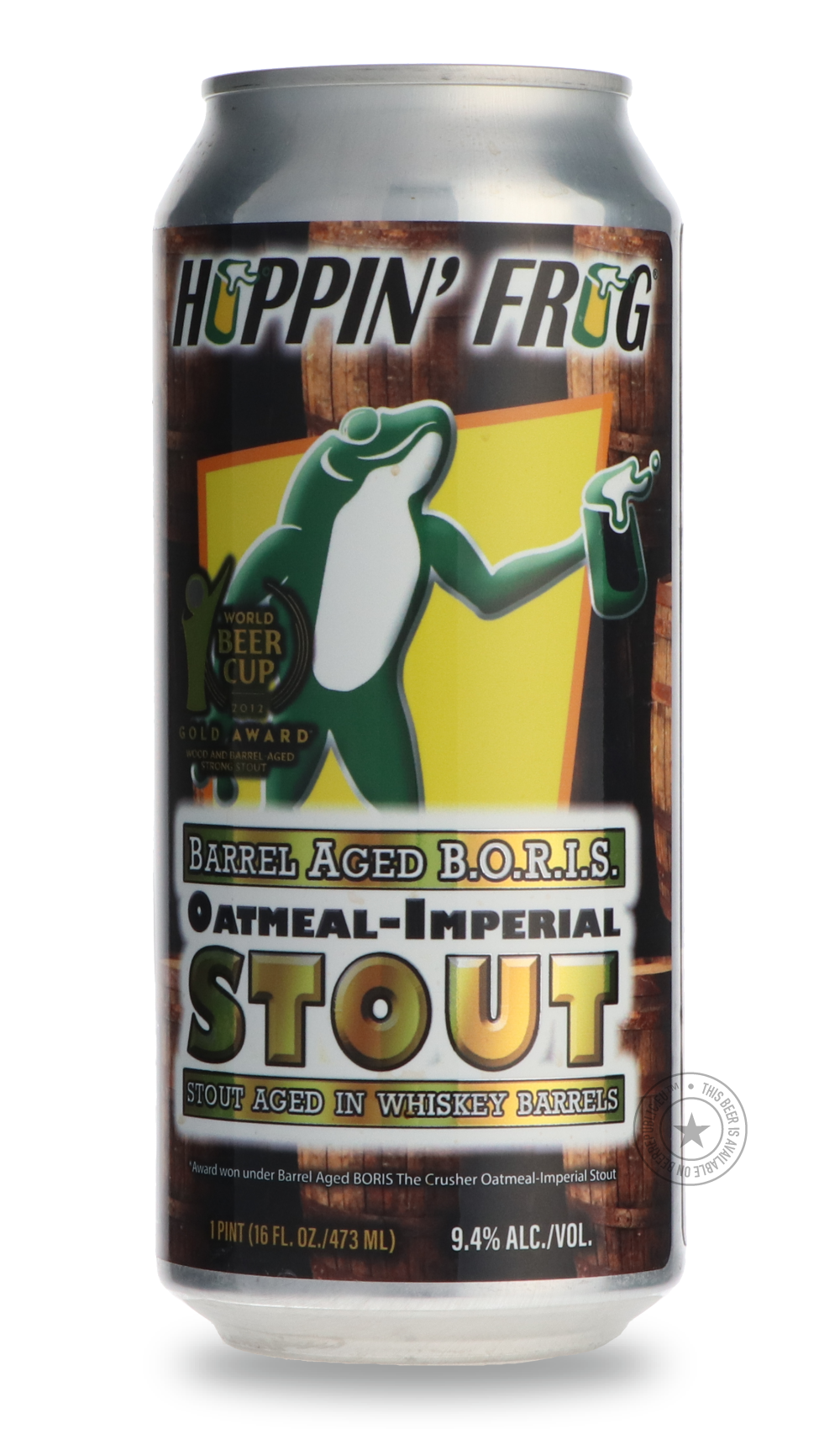 Hoppin' Frog- Barrel Aged B.O.R.I.S.-Stout & Porter- Only @ Beer Republic - The best online beer store for American & Canadian craft beer - Buy beer online from the USA and Canada - Bier online kopen - Amerikaans bier kopen - Craft beer store - Craft beer kopen - Amerikanisch bier kaufen - Bier online kaufen - Acheter biere online - IPA - Stout - Porter - New England IPA - Hazy IPA - Imperial Stout - Barrel Aged - Barrel Aged Imperial Stout - Brown - Dark beer - Blond - Blonde - Pilsner - Lager - Wheat - We