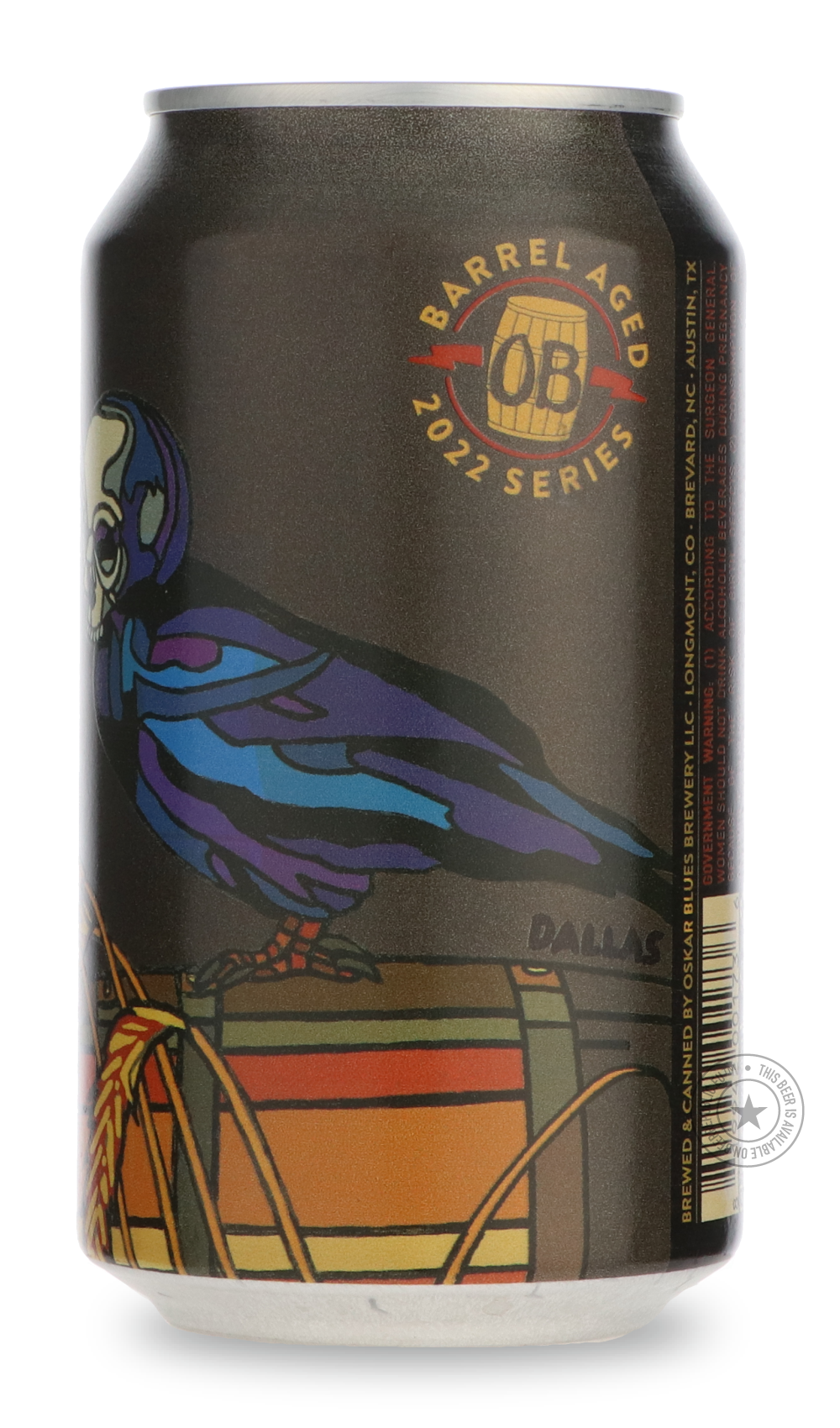 -Oskar Blues- BA22 Vol. 8-Stout & Porter- Only @ Beer Republic - The best online beer store for American & Canadian craft beer - Buy beer online from the USA and Canada - Bier online kopen - Amerikaans bier kopen - Craft beer store - Craft beer kopen - Amerikanisch bier kaufen - Bier online kaufen - Acheter biere online - IPA - Stout - Porter - New England IPA - Hazy IPA - Imperial Stout - Barrel Aged - Barrel Aged Imperial Stout - Brown - Dark beer - Blond - Blonde - Pilsner - Lager - Wheat - Weizen - Ambe