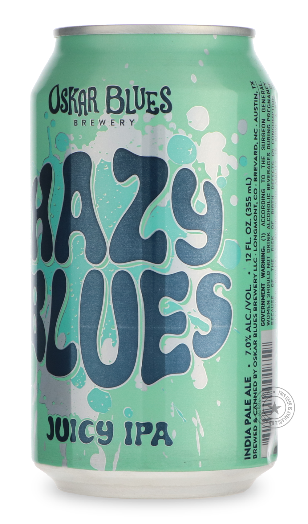 -Oskar Blues- Hazy Blues-IPA- Only @ Beer Republic - The best online beer store for American & Canadian craft beer - Buy beer online from the USA and Canada - Bier online kopen - Amerikaans bier kopen - Craft beer store - Craft beer kopen - Amerikanisch bier kaufen - Bier online kaufen - Acheter biere online - IPA - Stout - Porter - New England IPA - Hazy IPA - Imperial Stout - Barrel Aged - Barrel Aged Imperial Stout - Brown - Dark beer - Blond - Blonde - Pilsner - Lager - Wheat - Weizen - Amber - Barley W