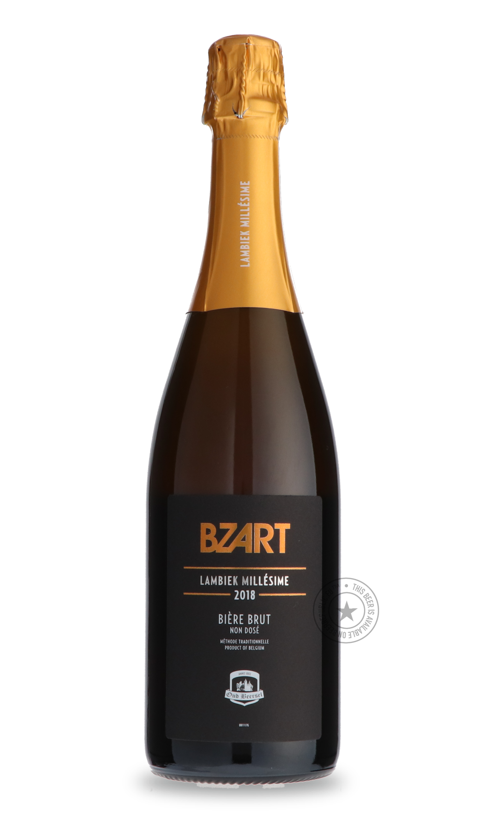 -Oud Beersel- Bzart Lambiek Millésime 2018-Sour / Wild & Fruity- Only @ Beer Republic - The best online beer store for American & Canadian craft beer - Buy beer online from the USA and Canada - Bier online kopen - Amerikaans bier kopen - Craft beer store - Craft beer kopen - Amerikanisch bier kaufen - Bier online kaufen - Acheter biere online - IPA - Stout - Porter - New England IPA - Hazy IPA - Imperial Stout - Barrel Aged - Barrel Aged Imperial Stout - Brown - Dark beer - Blond - Blonde - Pilsner - Lager