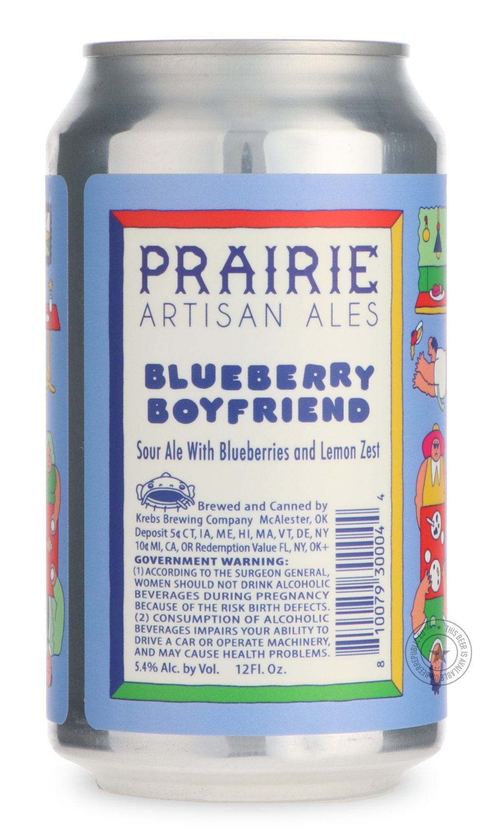 Prairie- Blueberry Boyfriend-Sour / Wild & Fruity- Only @ Beer Republic - The best online beer store for American & Canadian craft beer - Buy beer online from the USA and Canada - Bier online kopen - Amerikaans bier kopen - Craft beer store - Craft beer kopen - Amerikanisch bier kaufen - Bier online kaufen - Acheter biere online - IPA - Stout - Porter - New England IPA - Hazy IPA - Imperial Stout - Barrel Aged - Barrel Aged Imperial Stout - Brown - Dark beer - Blond - Blonde - Pilsner - Lager - Wheat - Weiz
