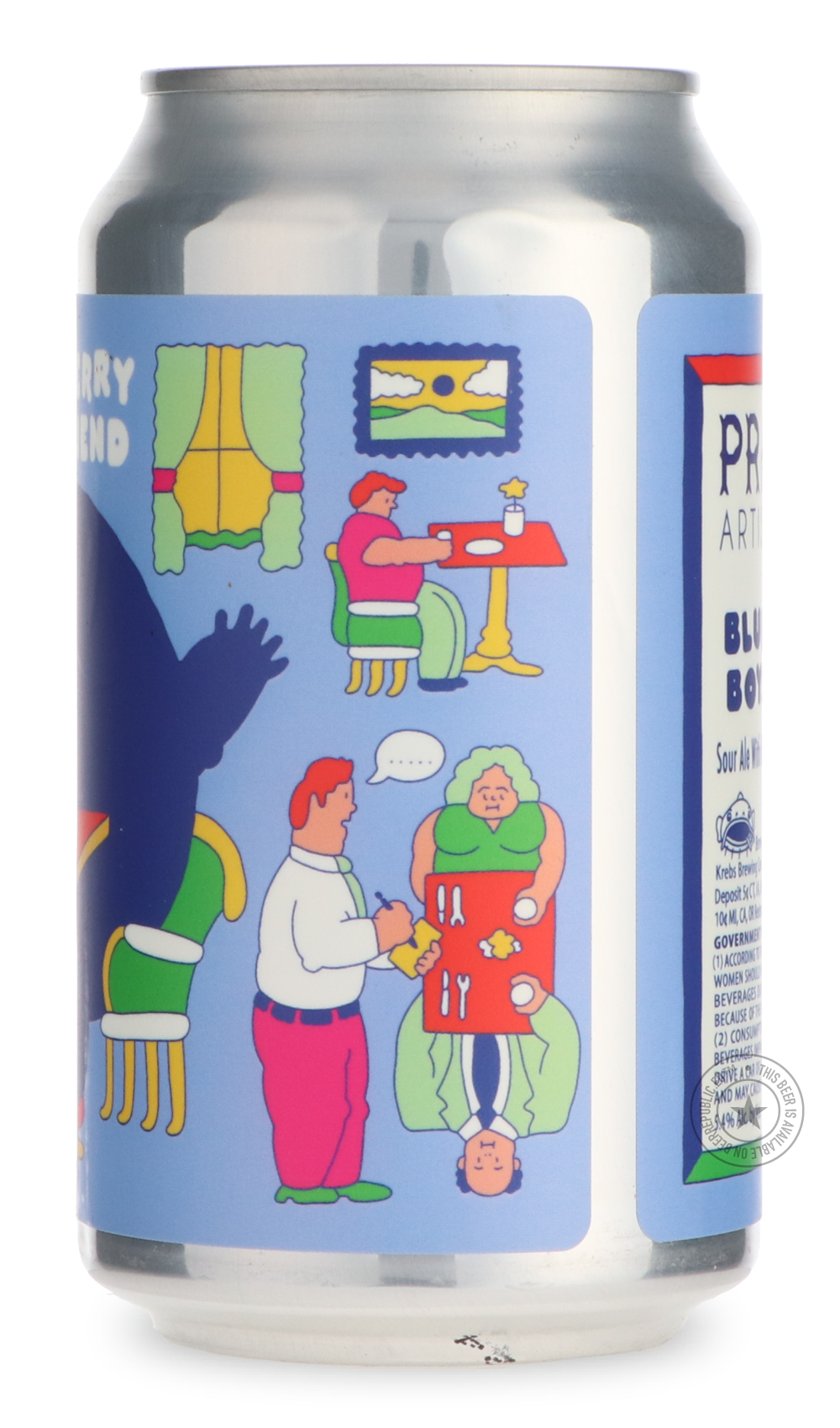 Prairie- Blueberry Boyfriend-Sour / Wild & Fruity- Only @ Beer Republic - The best online beer store for American & Canadian craft beer - Buy beer online from the USA and Canada - Bier online kopen - Amerikaans bier kopen - Craft beer store - Craft beer kopen - Amerikanisch bier kaufen - Bier online kaufen - Acheter biere online - IPA - Stout - Porter - New England IPA - Hazy IPA - Imperial Stout - Barrel Aged - Barrel Aged Imperial Stout - Brown - Dark beer - Blond - Blonde - Pilsner - Lager - Wheat - Weiz