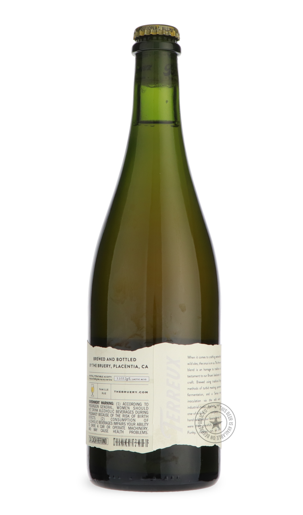 -The Bruery- Onus On Us-Sour / Wild & Fruity- Only @ Beer Republic - The best online beer store for American & Canadian craft beer - Buy beer online from the USA and Canada - Bier online kopen - Amerikaans bier kopen - Craft beer store - Craft beer kopen - Amerikanisch bier kaufen - Bier online kaufen - Acheter biere online - IPA - Stout - Porter - New England IPA - Hazy IPA - Imperial Stout - Barrel Aged - Barrel Aged Imperial Stout - Brown - Dark beer - Blond - Blonde - Pilsner - Lager - Wheat - Weizen -