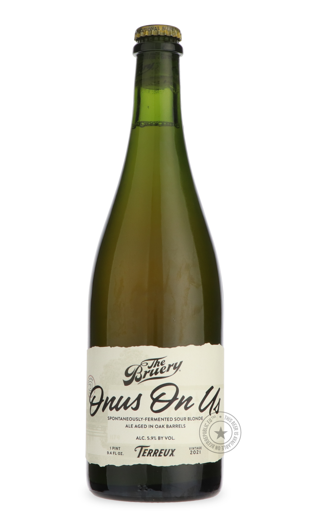 -The Bruery- Onus On Us-Sour / Wild & Fruity- Only @ Beer Republic - The best online beer store for American & Canadian craft beer - Buy beer online from the USA and Canada - Bier online kopen - Amerikaans bier kopen - Craft beer store - Craft beer kopen - Amerikanisch bier kaufen - Bier online kaufen - Acheter biere online - IPA - Stout - Porter - New England IPA - Hazy IPA - Imperial Stout - Barrel Aged - Barrel Aged Imperial Stout - Brown - Dark beer - Blond - Blonde - Pilsner - Lager - Wheat - Weizen -
