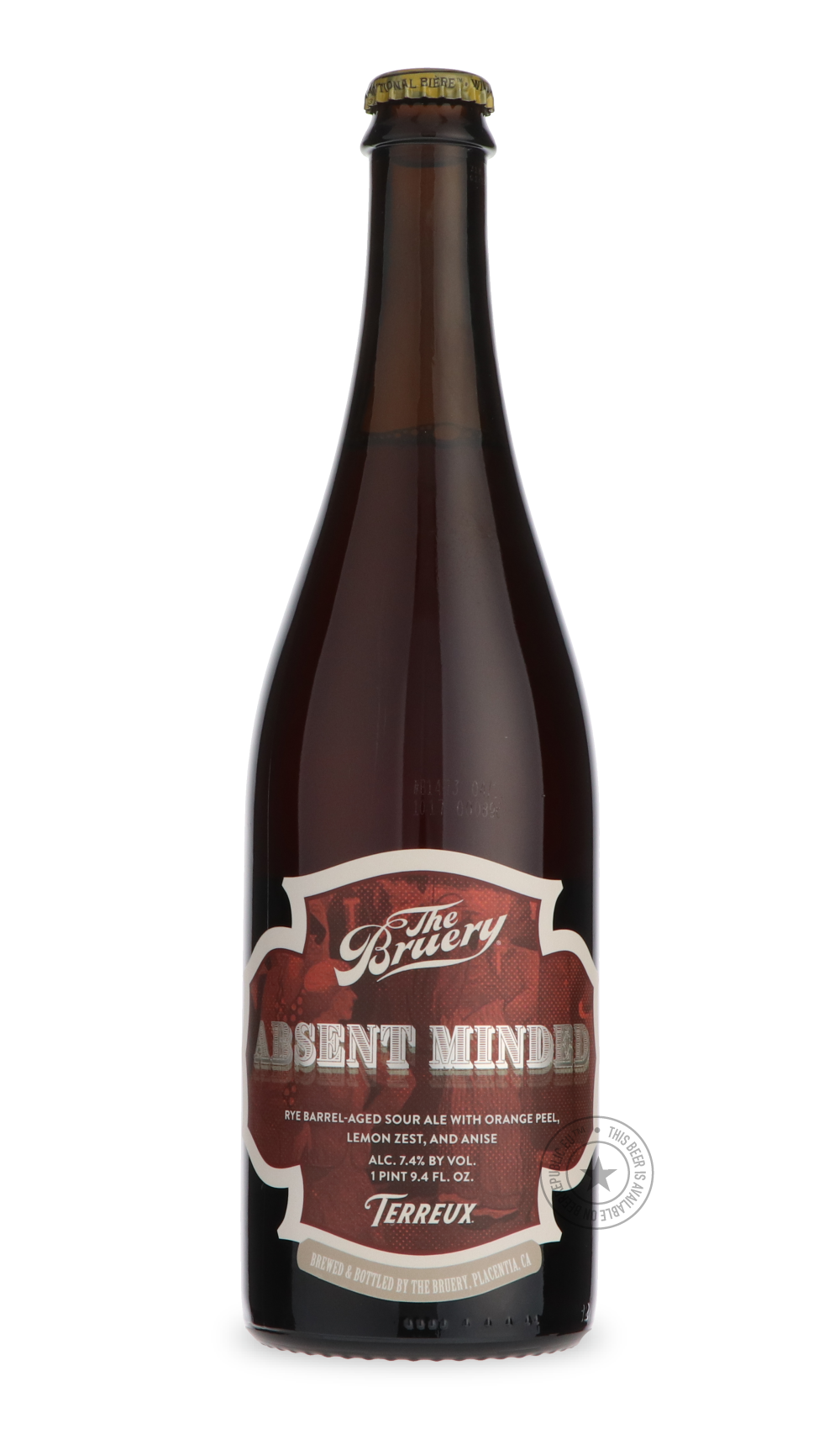 -The Bruery- Terreux Absent Minded-Sour / Wild & Fruity- Only @ Beer Republic - The best online beer store for American & Canadian craft beer - Buy beer online from the USA and Canada - Bier online kopen - Amerikaans bier kopen - Craft beer store - Craft beer kopen - Amerikanisch bier kaufen - Bier online kaufen - Acheter biere online - IPA - Stout - Porter - New England IPA - Hazy IPA - Imperial Stout - Barrel Aged - Barrel Aged Imperial Stout - Brown - Dark beer - Blond - Blonde - Pilsner - Lager - Wheat