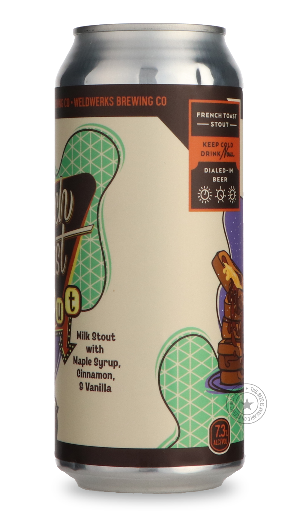 -WeldWerks- French Toast Stout-Stout & Porter- Only @ Beer Republic - The best online beer store for American & Canadian craft beer - Buy beer online from the USA and Canada - Bier online kopen - Amerikaans bier kopen - Craft beer store - Craft beer kopen - Amerikanisch bier kaufen - Bier online kaufen - Acheter biere online - IPA - Stout - Porter - New England IPA - Hazy IPA - Imperial Stout - Barrel Aged - Barrel Aged Imperial Stout - Brown - Dark beer - Blond - Blonde - Pilsner - Lager - Wheat - Weizen -