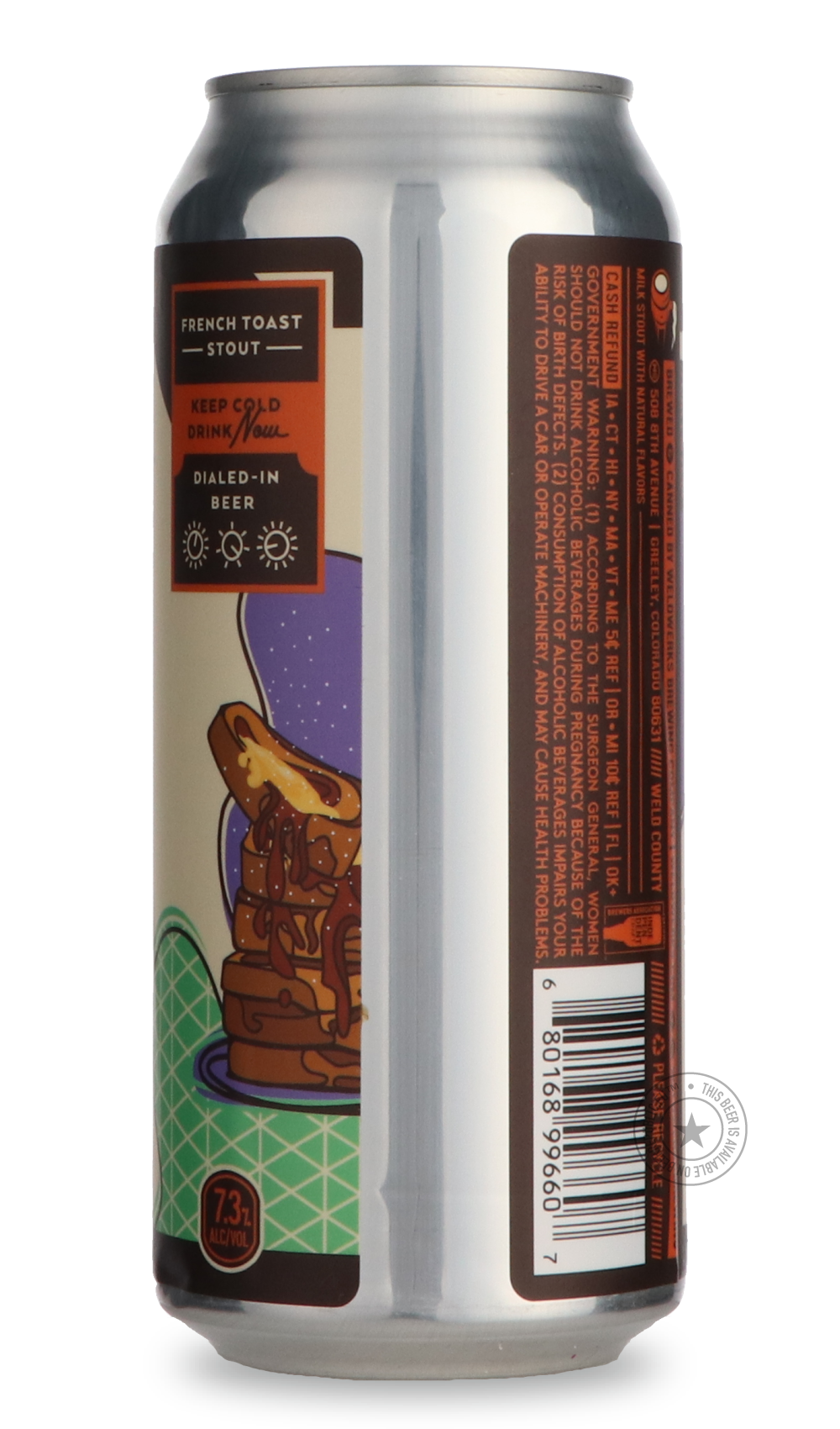 -WeldWerks- French Toast Stout-Stout & Porter- Only @ Beer Republic - The best online beer store for American & Canadian craft beer - Buy beer online from the USA and Canada - Bier online kopen - Amerikaans bier kopen - Craft beer store - Craft beer kopen - Amerikanisch bier kaufen - Bier online kaufen - Acheter biere online - IPA - Stout - Porter - New England IPA - Hazy IPA - Imperial Stout - Barrel Aged - Barrel Aged Imperial Stout - Brown - Dark beer - Blond - Blonde - Pilsner - Lager - Wheat - Weizen -