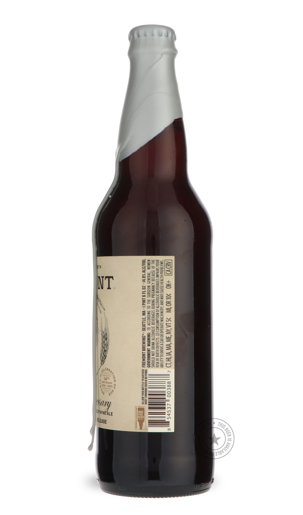 -Fremont- 14th Anniversary-Brown & Dark- Only @ Beer Republic - The best online beer store for American & Canadian craft beer - Buy beer online from the USA and Canada - Bier online kopen - Amerikaans bier kopen - Craft beer store - Craft beer kopen - Amerikanisch bier kaufen - Bier online kaufen - Acheter biere online - IPA - Stout - Porter - New England IPA - Hazy IPA - Imperial Stout - Barrel Aged - Barrel Aged Imperial Stout - Brown - Dark beer - Blond - Blonde - Pilsner - Lager - Wheat - Weizen - Amber