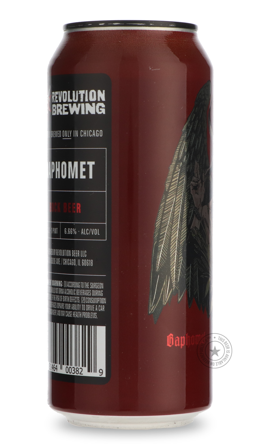 -Revolution- Baphomet-Brown & Dark- Only @ Beer Republic - The best online beer store for American & Canadian craft beer - Buy beer online from the USA and Canada - Bier online kopen - Amerikaans bier kopen - Craft beer store - Craft beer kopen - Amerikanisch bier kaufen - Bier online kaufen - Acheter biere online - IPA - Stout - Porter - New England IPA - Hazy IPA - Imperial Stout - Barrel Aged - Barrel Aged Imperial Stout - Brown - Dark beer - Blond - Blonde - Pilsner - Lager - Wheat - Weizen - Amber - Ba