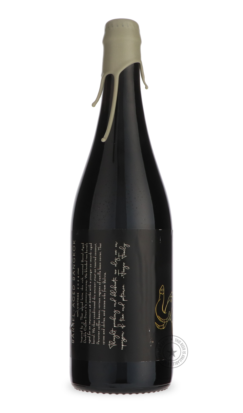 -Forager- Barrel-Aged Bangkok-Stout & Porter- Only @ Beer Republic - The best online beer store for American & Canadian craft beer - Buy beer online from the USA and Canada - Bier online kopen - Amerikaans bier kopen - Craft beer store - Craft beer kopen - Amerikanisch bier kaufen - Bier online kaufen - Acheter biere online - IPA - Stout - Porter - New England IPA - Hazy IPA - Imperial Stout - Barrel Aged - Barrel Aged Imperial Stout - Brown - Dark beer - Blond - Blonde - Pilsner - Lager - Wheat - Weizen - 