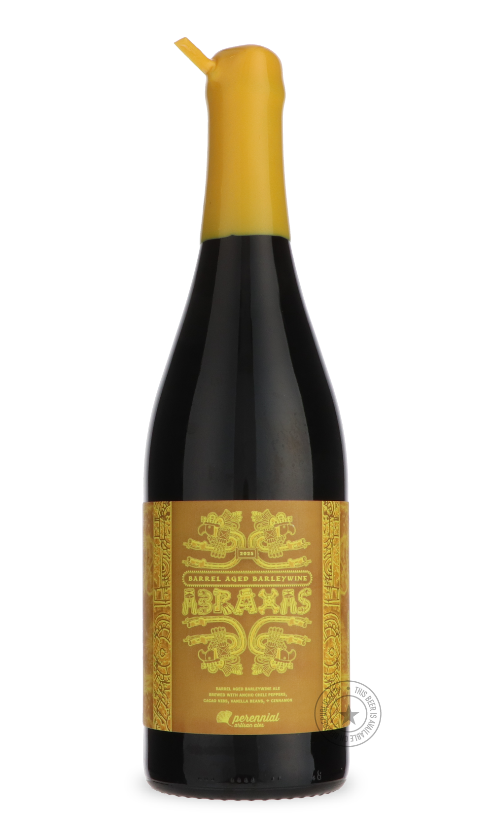 Perennial- Barrel Aged Barleywine Abraxas-Brown & Dark- Only @ Beer Republic - The best online beer store for American & Canadian craft beer - Buy beer online from the USA and Canada - Bier online kopen - Amerikaans bier kopen - Craft beer store - Craft beer kopen - Amerikanisch bier kaufen - Bier online kaufen - Acheter biere online - IPA - Stout - Porter - New England IPA - Hazy IPA - Imperial Stout - Barrel Aged - Barrel Aged Imperial Stout - Brown - Dark beer - Blond - Blonde - Pilsner - Lager - Wheat -