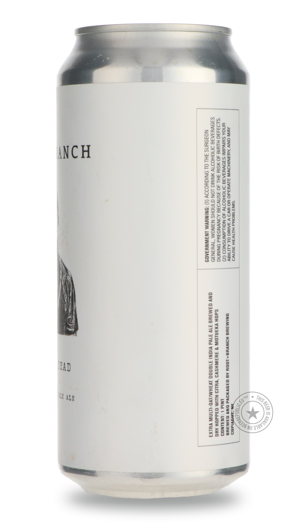 Root + Branch- Ben Is Dead-IPA- Only @ Beer Republic - The best online beer store for American & Canadian craft beer - Buy beer online from the USA and Canada - Bier online kopen - Amerikaans bier kopen - Craft beer store - Craft beer kopen - Amerikanisch bier kaufen - Bier online kaufen - Acheter biere online - IPA - Stout - Porter - New England IPA - Hazy IPA - Imperial Stout - Barrel Aged - Barrel Aged Imperial Stout - Brown - Dark beer - Blond - Blonde - Pilsner - Lager - Wheat - Weizen - Amber - Barley