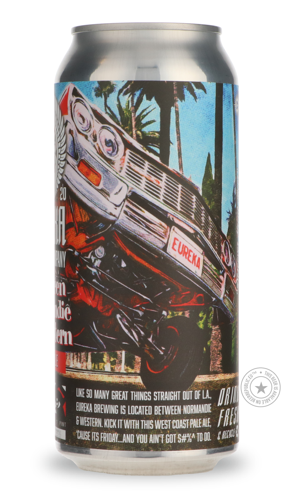 -Eureka- Between Normandie & Western-Pale- Only @ Beer Republic - The best online beer store for American & Canadian craft beer - Buy beer online from the USA and Canada - Bier online kopen - Amerikaans bier kopen - Craft beer store - Craft beer kopen - Amerikanisch bier kaufen - Bier online kaufen - Acheter biere online - IPA - Stout - Porter - New England IPA - Hazy IPA - Imperial Stout - Barrel Aged - Barrel Aged Imperial Stout - Brown - Dark beer - Blond - Blonde - Pilsner - Lager - Wheat - Weizen - Amb