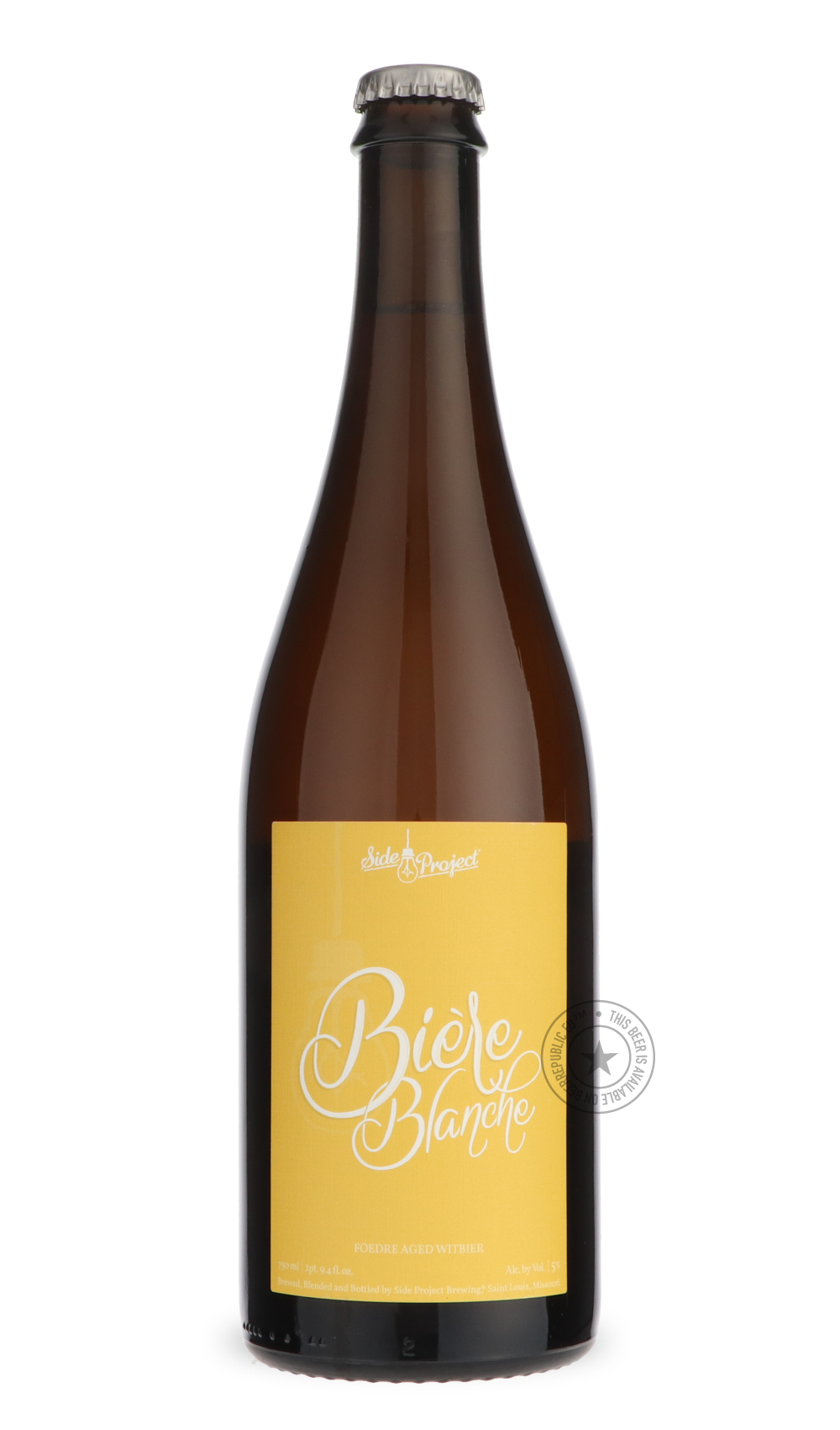 -Side Project- Bière Blanche - 10 Year-Sour / Wild & Fruity- Only @ Beer Republic - The best online beer store for American & Canadian craft beer - Buy beer online from the USA and Canada - Bier online kopen - Amerikaans bier kopen - Craft beer store - Craft beer kopen - Amerikanisch bier kaufen - Bier online kaufen - Acheter biere online - IPA - Stout - Porter - New England IPA - Hazy IPA - Imperial Stout - Barrel Aged - Barrel Aged Imperial Stout - Brown - Dark beer - Blond - Blonde - Pilsner - Lager - Wh