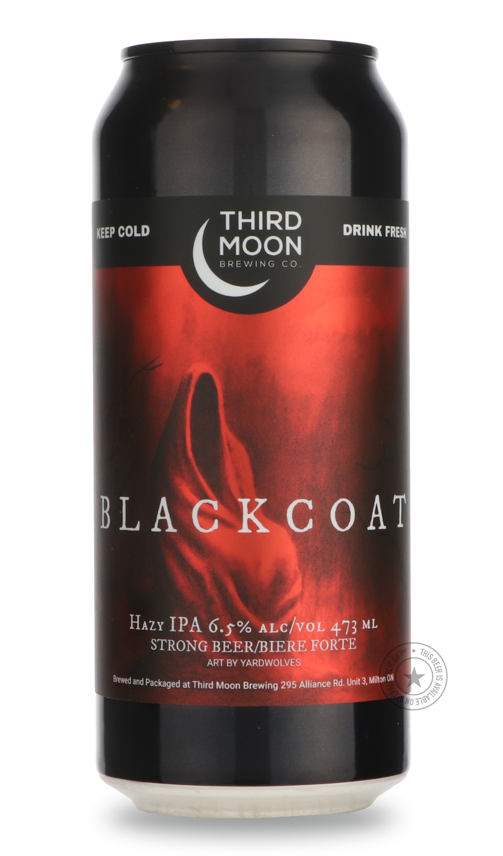Third Moon- Blackcoat-IPA- Only @ Beer Republic - The best online beer store for American & Canadian craft beer - Buy beer online from the USA and Canada - Bier online kopen - Amerikaans bier kopen - Craft beer store - Craft beer kopen - Amerikanisch bier kaufen - Bier online kaufen - Acheter biere online - IPA - Stout - Porter - New England IPA - Hazy IPA - Imperial Stout - Barrel Aged - Barrel Aged Imperial Stout - Brown - Dark beer - Blond - Blonde - Pilsner - Lager - Wheat - Weizen - Amber - Barley Wine