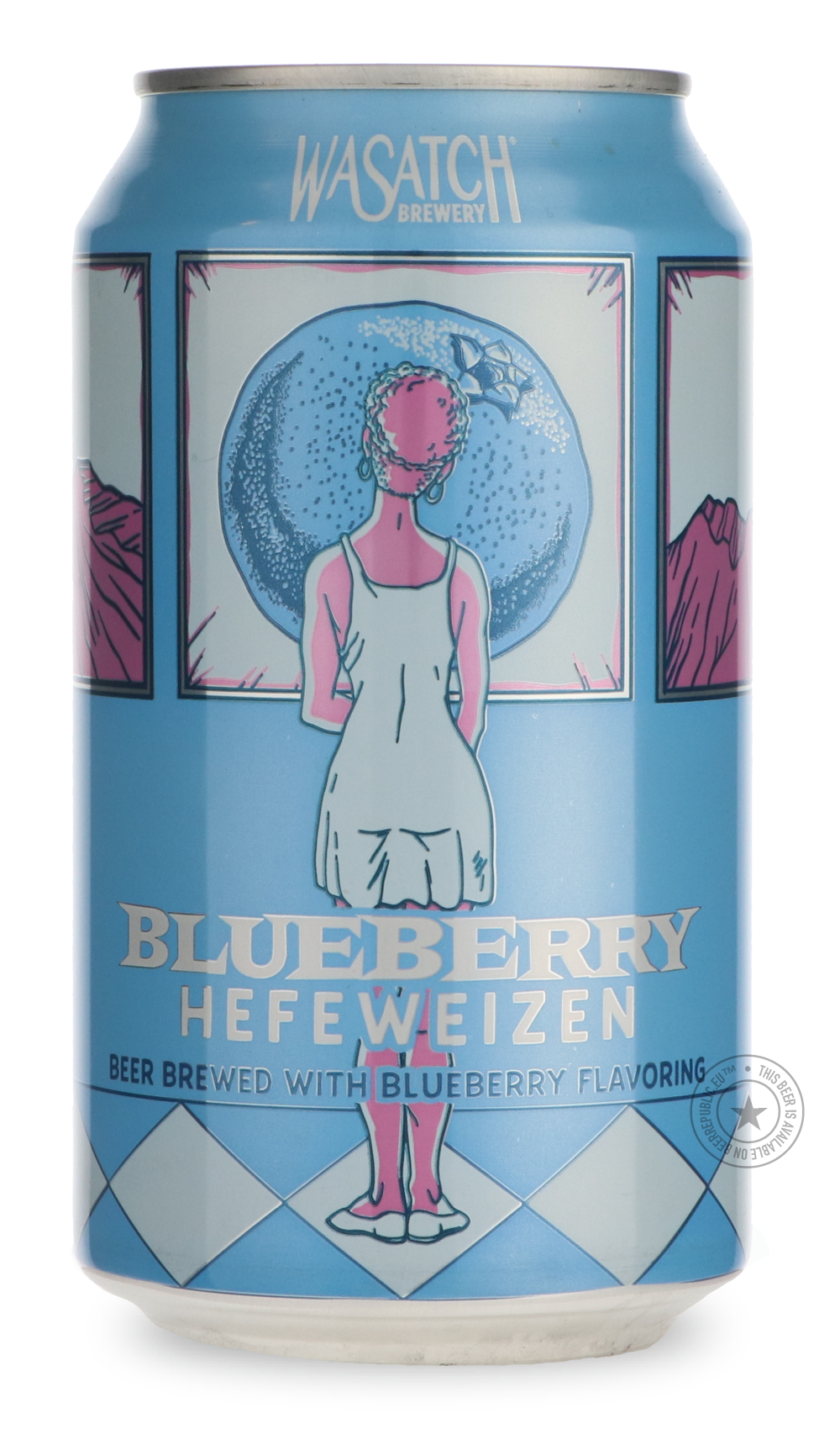 -Wasatch- Blueberry Hefeweizen-Pale- Only @ Beer Republic - The best online beer store for American & Canadian craft beer - Buy beer online from the USA and Canada - Bier online kopen - Amerikaans bier kopen - Craft beer store - Craft beer kopen - Amerikanisch bier kaufen - Bier online kaufen - Acheter biere online - IPA - Stout - Porter - New England IPA - Hazy IPA - Imperial Stout - Barrel Aged - Barrel Aged Imperial Stout - Brown - Dark beer - Blond - Blonde - Pilsner - Lager - Wheat - Weizen - Amber - B