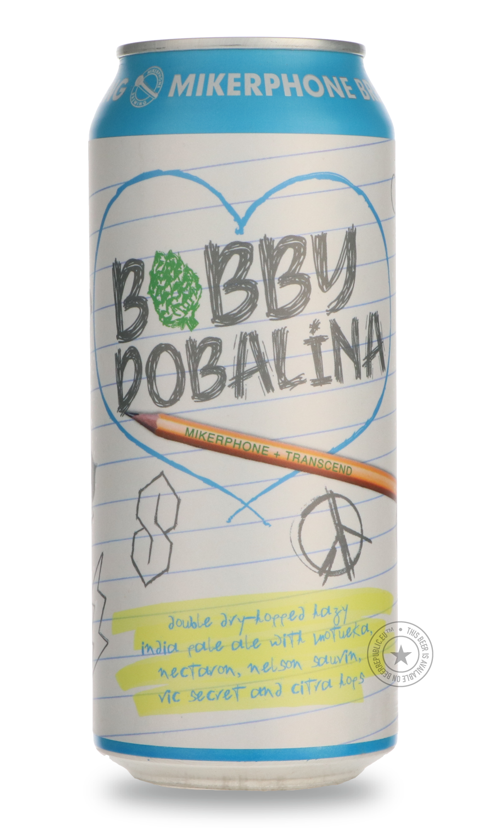 Mikerphone- Bobby Dobalina / Transcend-IPA- Only @ Beer Republic - The best online beer store for American & Canadian craft beer - Buy beer online from the USA and Canada - Bier online kopen - Amerikaans bier kopen - Craft beer store - Craft beer kopen - Amerikanisch bier kaufen - Bier online kaufen - Acheter biere online - IPA - Stout - Porter - New England IPA - Hazy IPA - Imperial Stout - Barrel Aged - Barrel Aged Imperial Stout - Brown - Dark beer - Blond - Blonde - Pilsner - Lager - Wheat - Weizen - Am