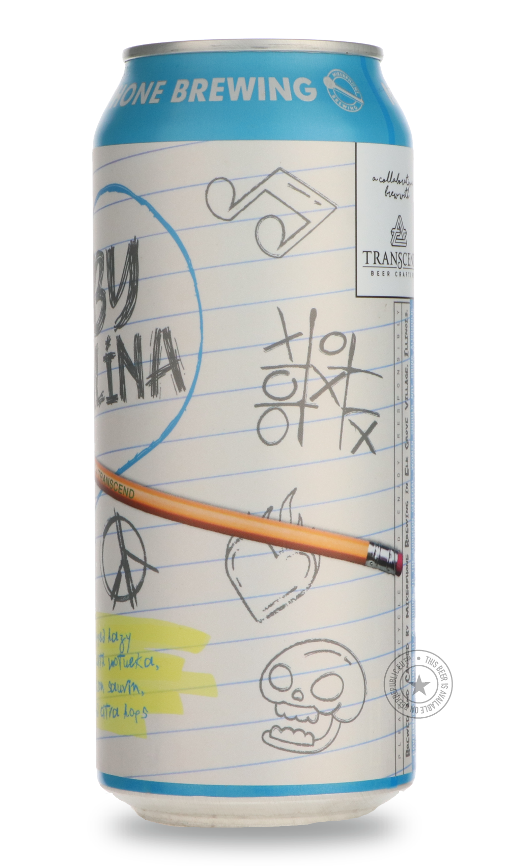 Mikerphone- Bobby Dobalina / Transcend-IPA- Only @ Beer Republic - The best online beer store for American & Canadian craft beer - Buy beer online from the USA and Canada - Bier online kopen - Amerikaans bier kopen - Craft beer store - Craft beer kopen - Amerikanisch bier kaufen - Bier online kaufen - Acheter biere online - IPA - Stout - Porter - New England IPA - Hazy IPA - Imperial Stout - Barrel Aged - Barrel Aged Imperial Stout - Brown - Dark beer - Blond - Blonde - Pilsner - Lager - Wheat - Weizen - Am