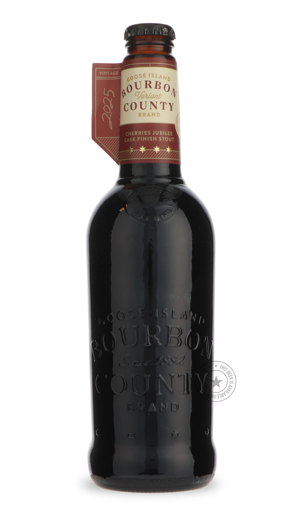 Goose Island- Bourbon County Brand Cherries Jubilee Stout 2025-Stout & Porter- Only @ Beer Republic - The best online beer store for American & Canadian craft beer - Buy beer online from the USA and Canada - Bier online kopen - Amerikaans bier kopen - Craft beer store - Craft beer kopen - Amerikanisch bier kaufen - Bier online kaufen - Acheter biere online - IPA - Stout - Porter - New England IPA - Hazy IPA - Imperial Stout - Barrel Aged - Barrel Aged Imperial Stout - Brown - Dark beer - Blond - Blonde - Pi