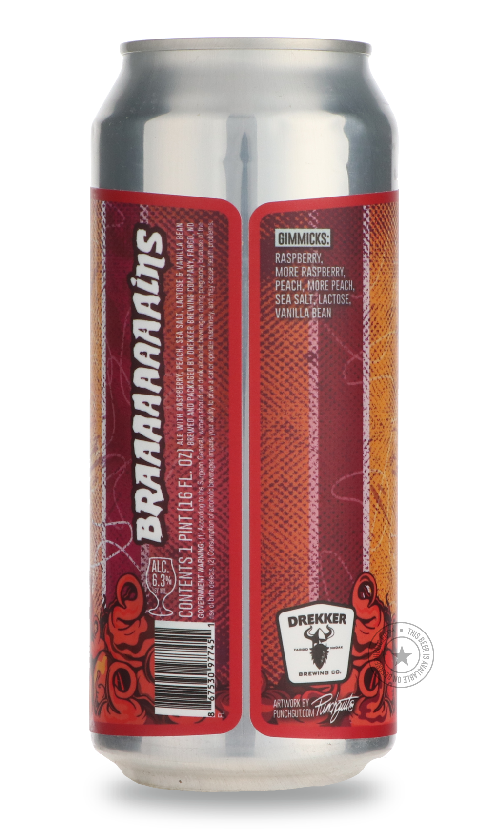 Braaaaaaaains - Raspberry Peach