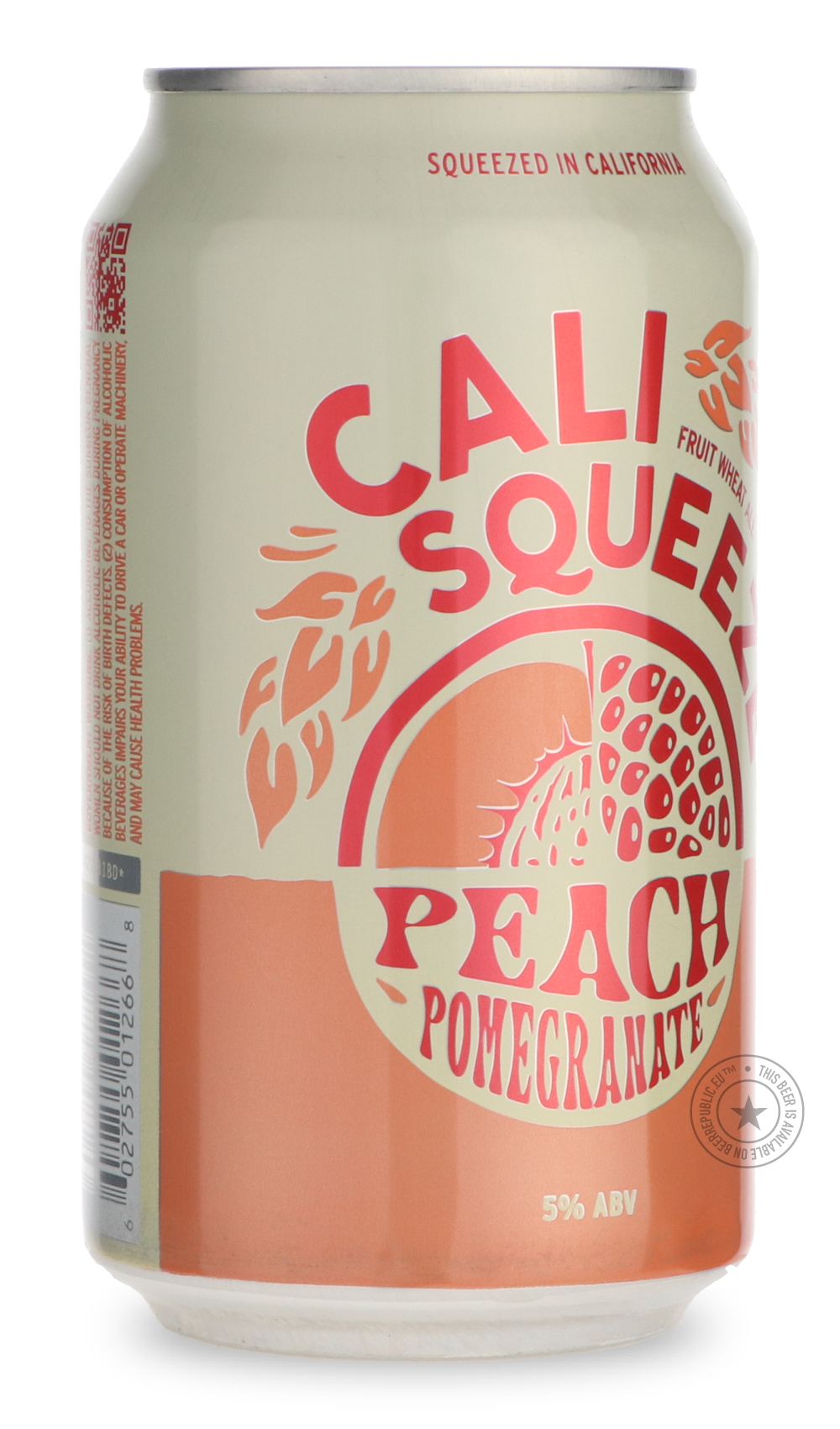 Firestone Walker- Cali Squeeze Peach Pomegranate-Pale- Only @ Beer Republic - The best online beer store for American & Canadian craft beer - Buy beer online from the USA and Canada - Bier online kopen - Amerikaans bier kopen - Craft beer store - Craft beer kopen - Amerikanisch bier kaufen - Bier online kaufen - Acheter biere online - IPA - Stout - Porter - New England IPA - Hazy IPA - Imperial Stout - Barrel Aged - Barrel Aged Imperial Stout - Brown - Dark beer - Blond - Blonde - Pilsner - Lager - Wheat - 