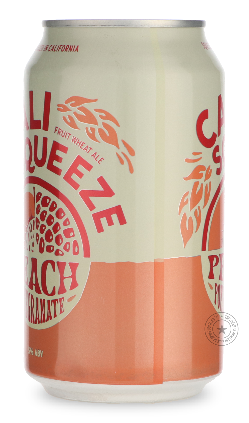 Firestone Walker- Cali Squeeze Peach Pomegranate-Pale- Only @ Beer Republic - The best online beer store for American & Canadian craft beer - Buy beer online from the USA and Canada - Bier online kopen - Amerikaans bier kopen - Craft beer store - Craft beer kopen - Amerikanisch bier kaufen - Bier online kaufen - Acheter biere online - IPA - Stout - Porter - New England IPA - Hazy IPA - Imperial Stout - Barrel Aged - Barrel Aged Imperial Stout - Brown - Dark beer - Blond - Blonde - Pilsner - Lager - Wheat - 
