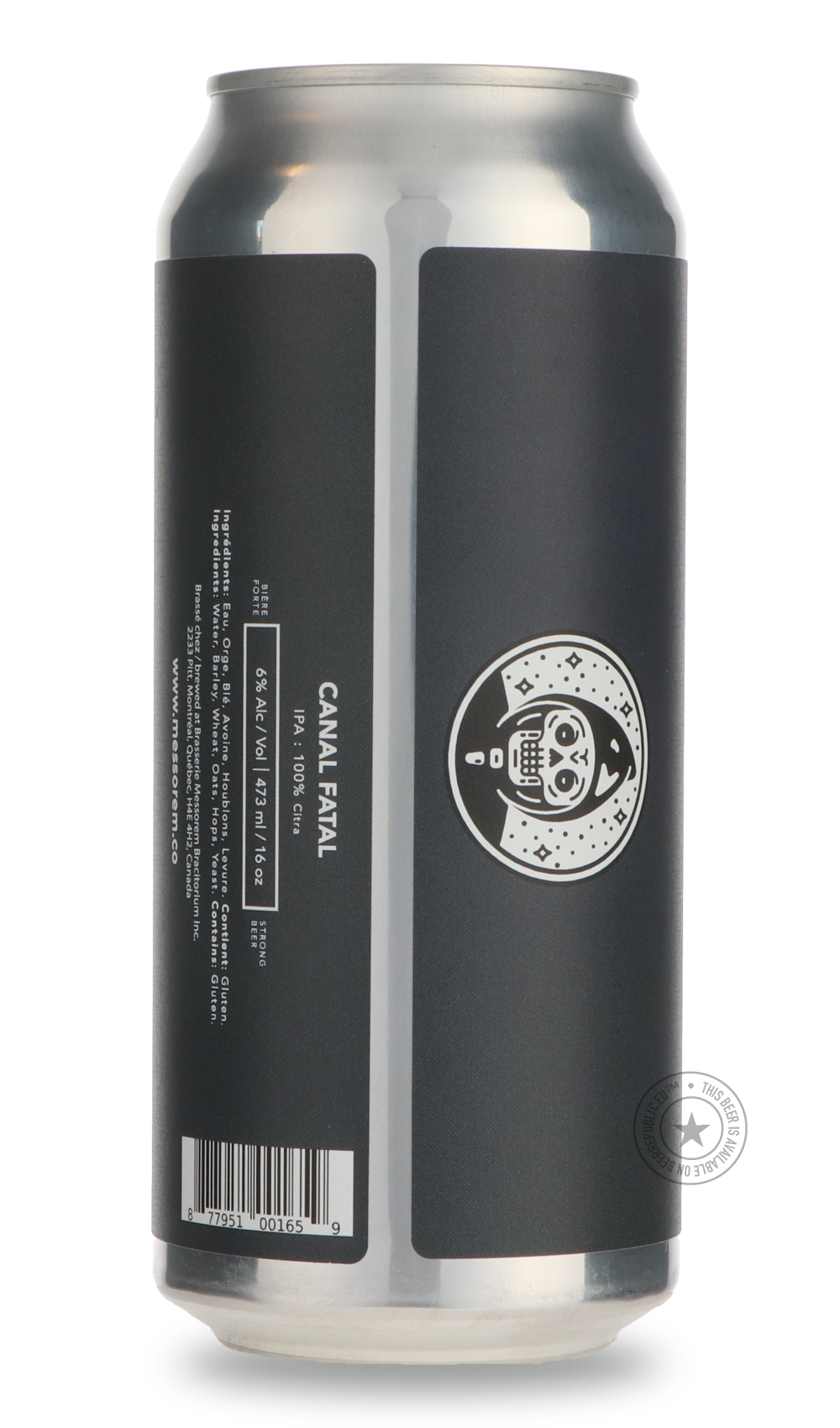 -Messorem- Canal Fatal-IPA- Only @ Beer Republic - The best online beer store for American & Canadian craft beer - Buy beer online from the USA and Canada - Bier online kopen - Amerikaans bier kopen - Craft beer store - Craft beer kopen - Amerikanisch bier kaufen - Bier online kaufen - Acheter biere online - IPA - Stout - Porter - New England IPA - Hazy IPA - Imperial Stout - Barrel Aged - Barrel Aged Imperial Stout - Brown - Dark beer - Blond - Blonde - Pilsner - Lager - Wheat - Weizen - Amber - Barley Win