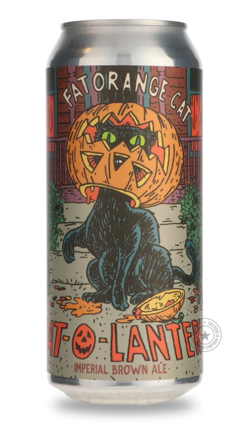-Fat Orange Cat- Cat-O-Lantern-Brown & Dark- Only @ Beer Republic - The best online beer store for American & Canadian craft beer - Buy beer online from the USA and Canada - Bier online kopen - Amerikaans bier kopen - Craft beer store - Craft beer kopen - Amerikanisch bier kaufen - Bier online kaufen - Acheter biere online - IPA - Stout - Porter - New England IPA - Hazy IPA - Imperial Stout - Barrel Aged - Barrel Aged Imperial Stout - Brown - Dark beer - Blond - Blonde - Pilsner - Lager - Wheat - Weizen - A