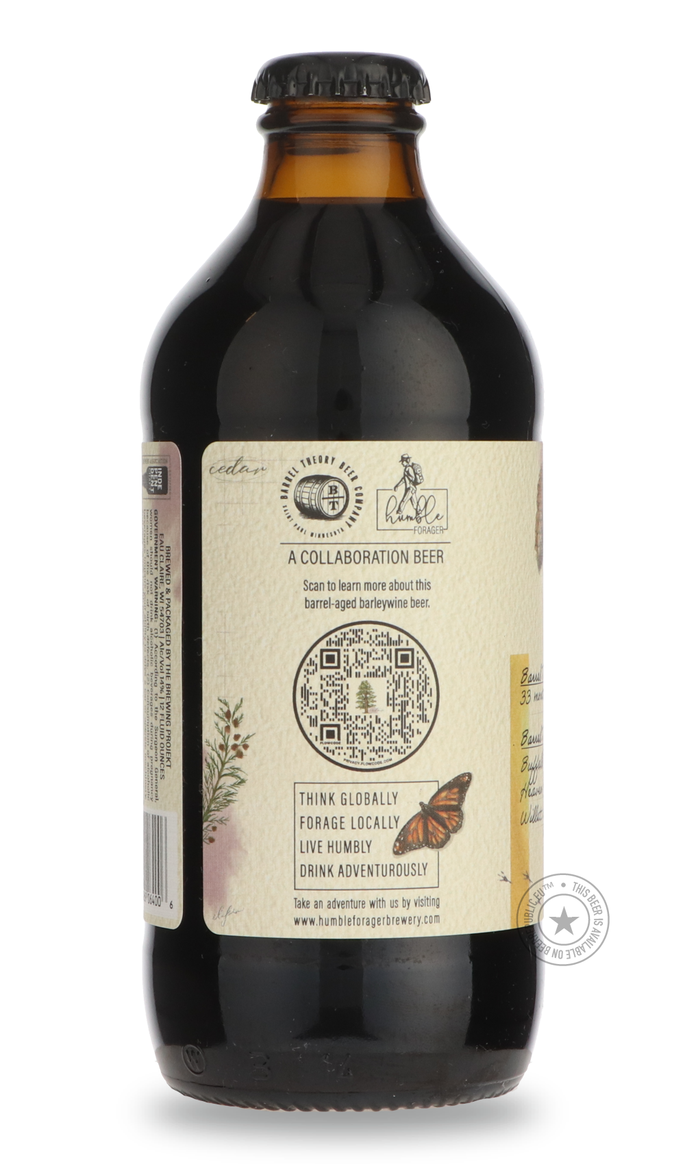 -Humble Forager- Cedar / Barrel Theory-Brown & Dark- Only @ Beer Republic - The best online beer store for American & Canadian craft beer - Buy beer online from the USA and Canada - Bier online kopen - Amerikaans bier kopen - Craft beer store - Craft beer kopen - Amerikanisch bier kaufen - Bier online kaufen - Acheter biere online - IPA - Stout - Porter - New England IPA - Hazy IPA - Imperial Stout - Barrel Aged - Barrel Aged Imperial Stout - Brown - Dark beer - Blond - Blonde - Pilsner - Lager - Wheat - We
