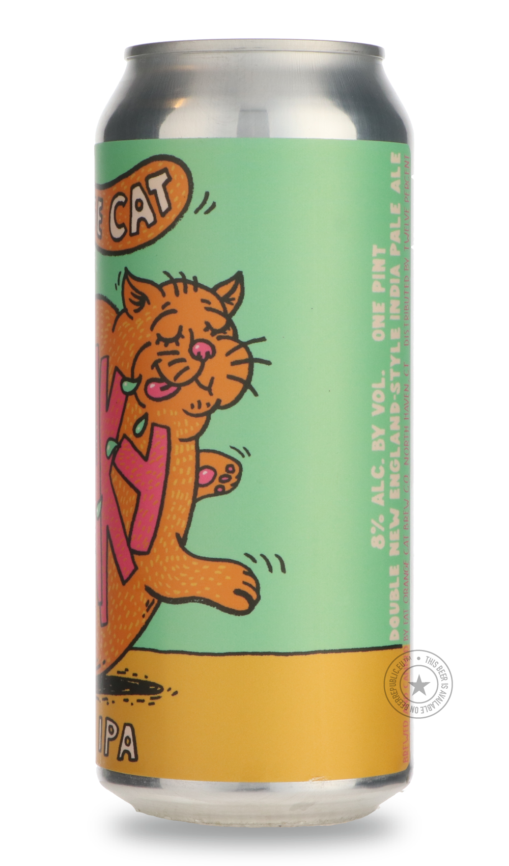 Fat Orange Cat- Chonky-IPA- Only @ Beer Republic - The best online beer store for American & Canadian craft beer - Buy beer online from the USA and Canada - Bier online kopen - Amerikaans bier kopen - Craft beer store - Craft beer kopen - Amerikanisch bier kaufen - Bier online kaufen - Acheter biere online - IPA - Stout - Porter - New England IPA - Hazy IPA - Imperial Stout - Barrel Aged - Barrel Aged Imperial Stout - Brown - Dark beer - Blond - Blonde - Pilsner - Lager - Wheat - Weizen - Amber - Barley Win