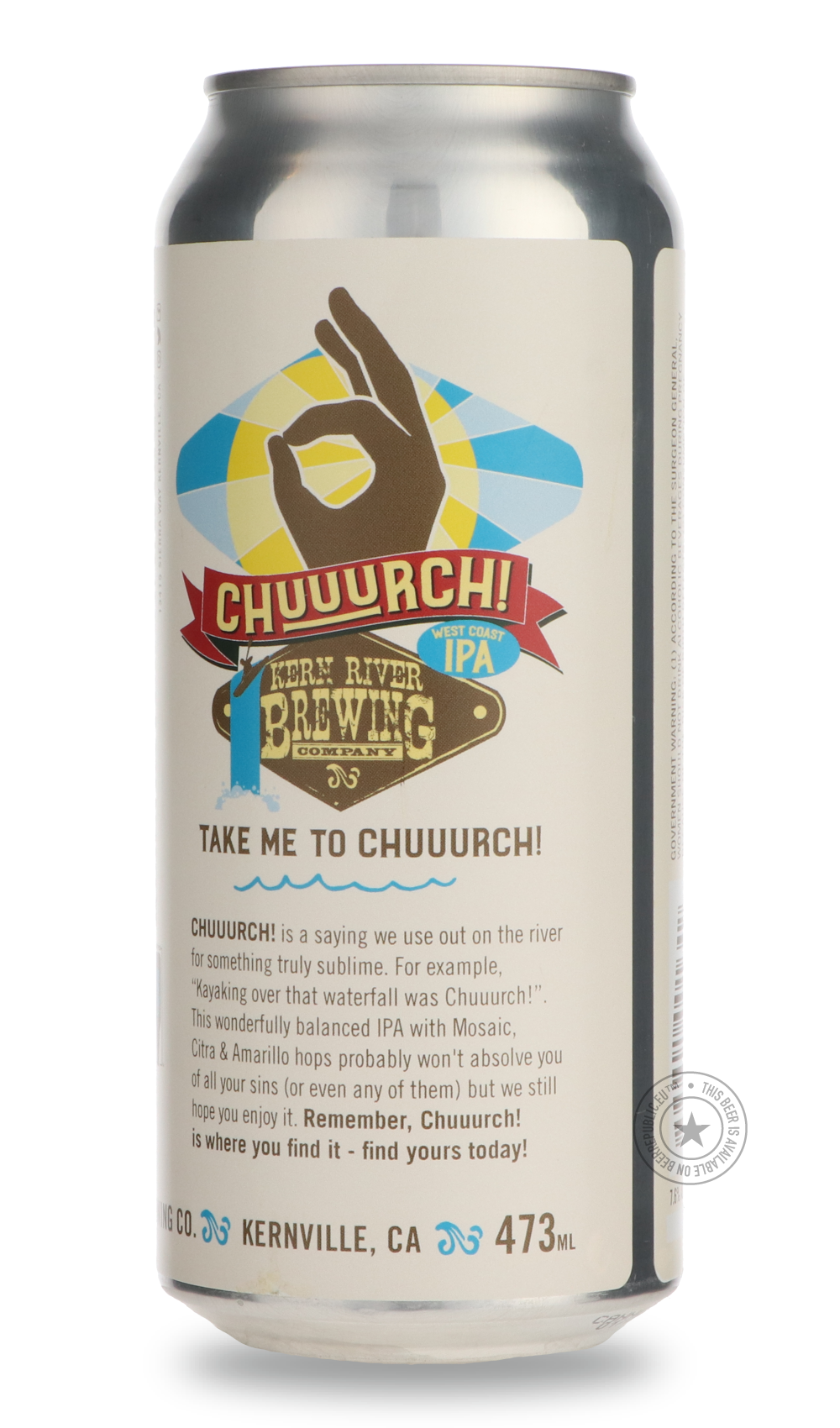 -Kern River- Chuuurch!-IPA- Only @ Beer Republic - The best online beer store for American & Canadian craft beer - Buy beer online from the USA and Canada - Bier online kopen - Amerikaans bier kopen - Craft beer store - Craft beer kopen - Amerikanisch bier kaufen - Bier online kaufen - Acheter biere online - IPA - Stout - Porter - New England IPA - Hazy IPA - Imperial Stout - Barrel Aged - Barrel Aged Imperial Stout - Brown - Dark beer - Blond - Blonde - Pilsner - Lager - Wheat - Weizen - Amber - Barley Win