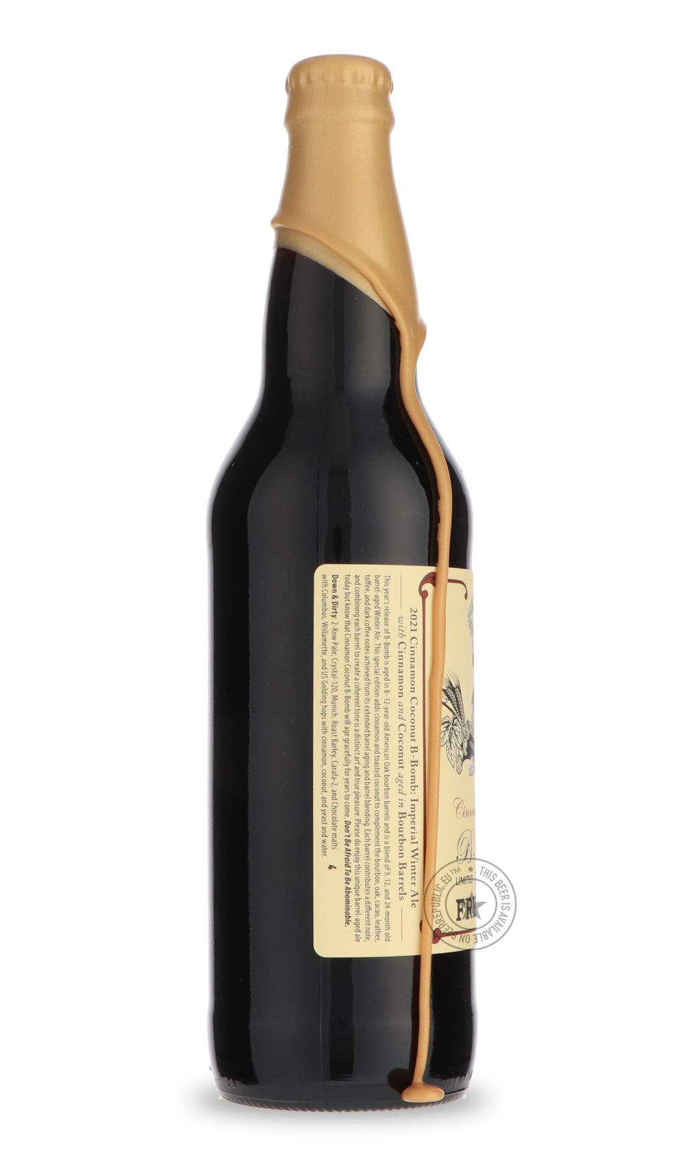 -Fremont- Cinnamon Coconut B-Bomb 2021-Brown & Dark- Only @ Beer Republic - The best online beer store for American & Canadian craft beer - Buy beer online from the USA and Canada - Bier online kopen - Amerikaans bier kopen - Craft beer store - Craft beer kopen - Amerikanisch bier kaufen - Bier online kaufen - Acheter biere online - IPA - Stout - Porter - New England IPA - Hazy IPA - Imperial Stout - Barrel Aged - Barrel Aged Imperial Stout - Brown - Dark beer - Blond - Blonde - Pilsner - Lager - Wheat - We