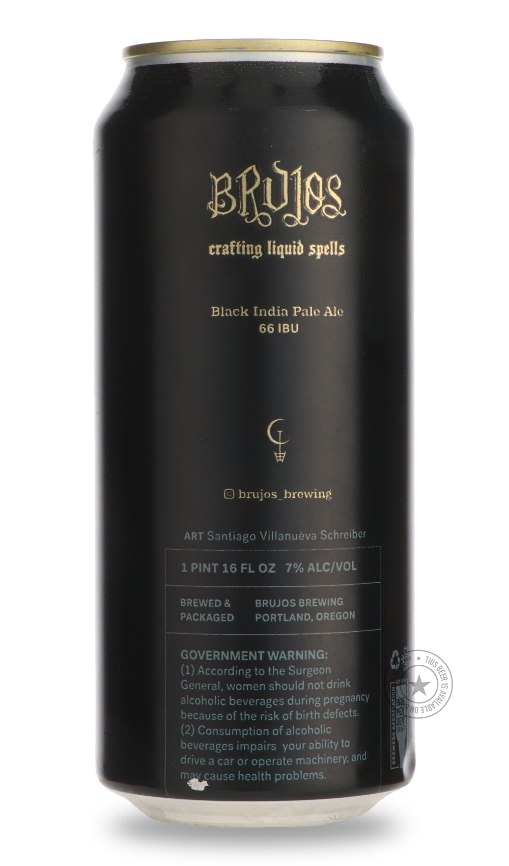 -Brujos- Clavicula Nox-IPA- Only @ Beer Republic - The best online beer store for American & Canadian craft beer - Buy beer online from the USA and Canada - Bier online kopen - Amerikaans bier kopen - Craft beer store - Craft beer kopen - Amerikanisch bier kaufen - Bier online kaufen - Acheter biere online - IPA - Stout - Porter - New England IPA - Hazy IPA - Imperial Stout - Barrel Aged - Barrel Aged Imperial Stout - Brown - Dark beer - Blond - Blonde - Pilsner - Lager - Wheat - Weizen - Amber - Barley Win