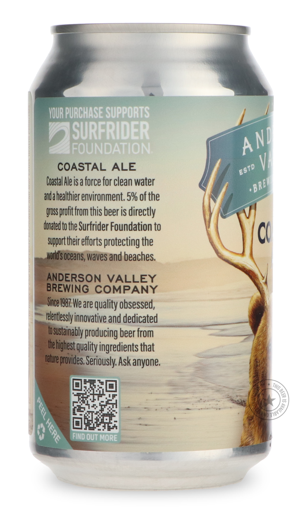 Anderson Valley- Coastal Ale-Pale- Only @ Beer Republic - The best online beer store for American & Canadian craft beer - Buy beer online from the USA and Canada - Bier online kopen - Amerikaans bier kopen - Craft beer store - Craft beer kopen - Amerikanisch bier kaufen - Bier online kaufen - Acheter biere online - IPA - Stout - Porter - New England IPA - Hazy IPA - Imperial Stout - Barrel Aged - Barrel Aged Imperial Stout - Brown - Dark beer - Blond - Blonde - Pilsner - Lager - Wheat - Weizen - Amber - Bar