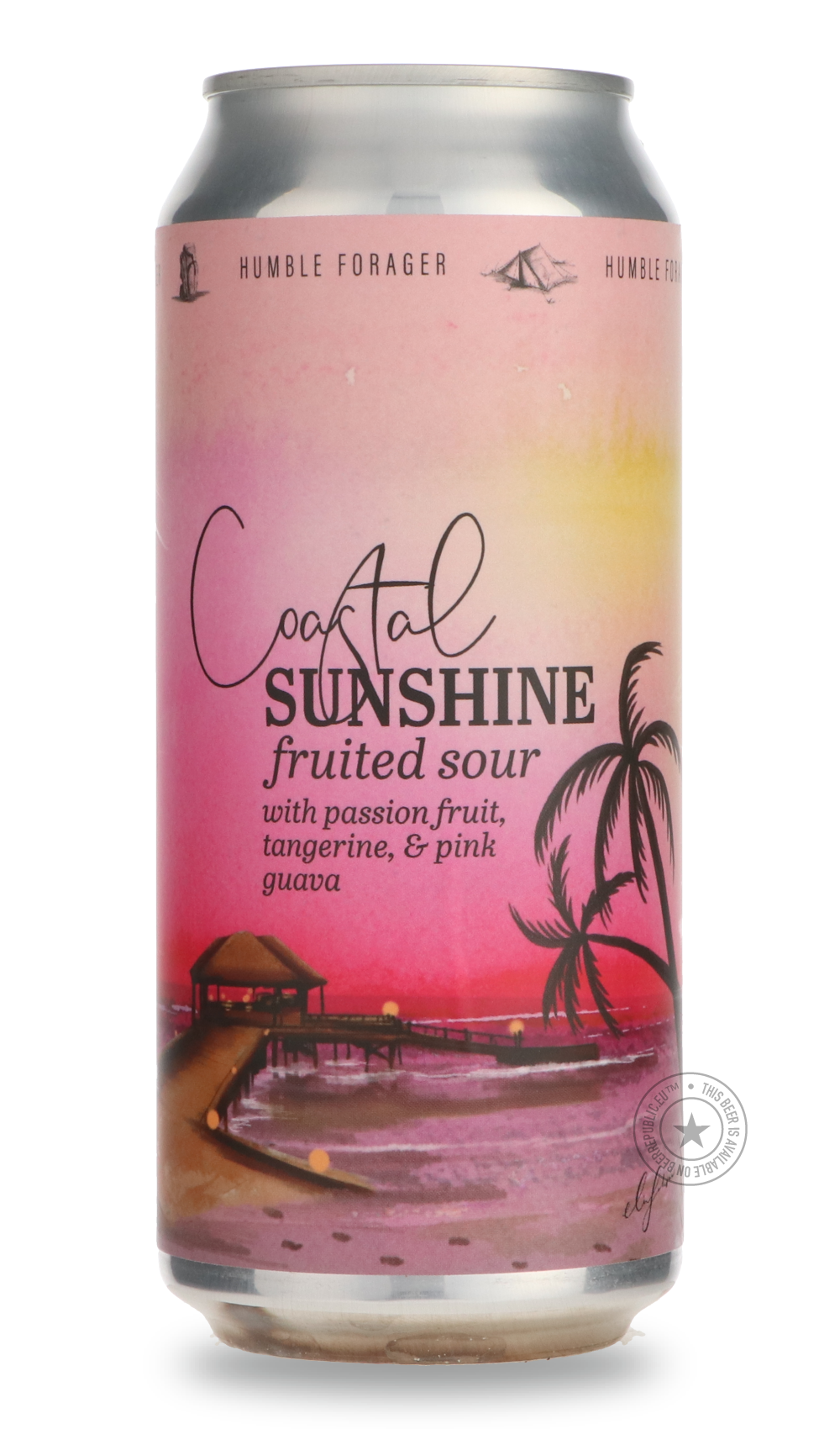 -Humble Forager- Coastal Sunshine Passion Fruit, Tangerine, Pink Guava-Sour / Wild & Fruity- Only @ Beer Republic - The best online beer store for American & Canadian craft beer - Buy beer online from the USA and Canada - Bier online kopen - Amerikaans bier kopen - Craft beer store - Craft beer kopen - Amerikanisch bier kaufen - Bier online kaufen - Acheter biere online - IPA - Stout - Porter - New England IPA - Hazy IPA - Imperial Stout - Barrel Aged - Barrel Aged Imperial Stout - Brown - Dark beer - Blond