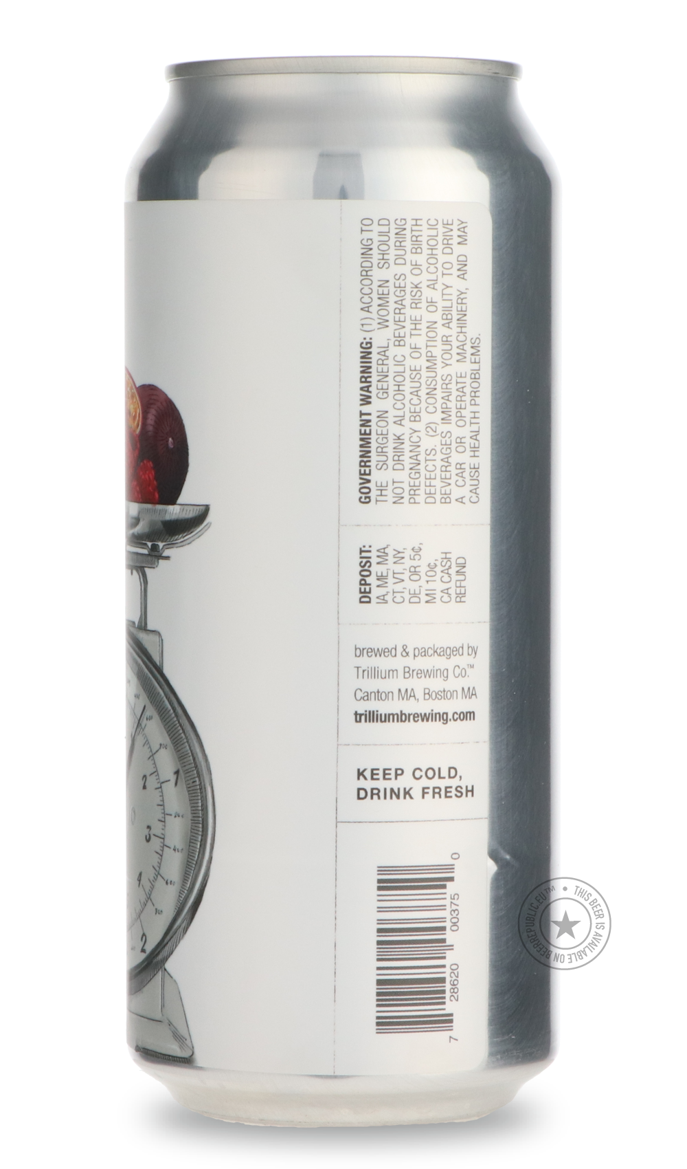 -Trillium- Daily Serving: Raspberry & Passion Fruit-Sour / Wild & Fruity- Only @ Beer Republic - The best online beer store for American & Canadian craft beer - Buy beer online from the USA and Canada - Bier online kopen - Amerikaans bier kopen - Craft beer store - Craft beer kopen - Amerikanisch bier kaufen - Bier online kaufen - Acheter biere online - IPA - Stout - Porter - New England IPA - Hazy IPA - Imperial Stout - Barrel Aged - Barrel Aged Imperial Stout - Brown - Dark beer - Blond - Blonde - Pilsner