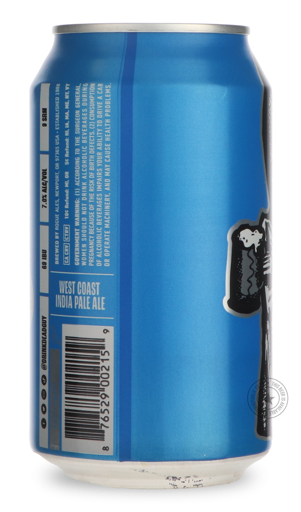 -Rogue- Dead Guy IPA-IPA- Only @ Beer Republic - The best online beer store for American & Canadian craft beer - Buy beer online from the USA and Canada - Bier online kopen - Amerikaans bier kopen - Craft beer store - Craft beer kopen - Amerikanisch bier kaufen - Bier online kaufen - Acheter biere online - IPA - Stout - Porter - New England IPA - Hazy IPA - Imperial Stout - Barrel Aged - Barrel Aged Imperial Stout - Brown - Dark beer - Blond - Blonde - Pilsner - Lager - Wheat - Weizen - Amber - Barley Wine 