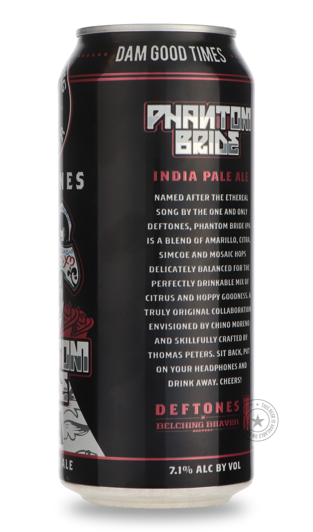-Belching Beaver- Deftones Phantom Bride-IPA- Only @ Beer Republic - The best online beer store for American & Canadian craft beer - Buy beer online from the USA and Canada - Bier online kopen - Amerikaans bier kopen - Craft beer store - Craft beer kopen - Amerikanisch bier kaufen - Bier online kaufen - Acheter biere online - IPA - Stout - Porter - New England IPA - Hazy IPA - Imperial Stout - Barrel Aged - Barrel Aged Imperial Stout - Brown - Dark beer - Blond - Blonde - Pilsner - Lager - Wheat - Weizen - 