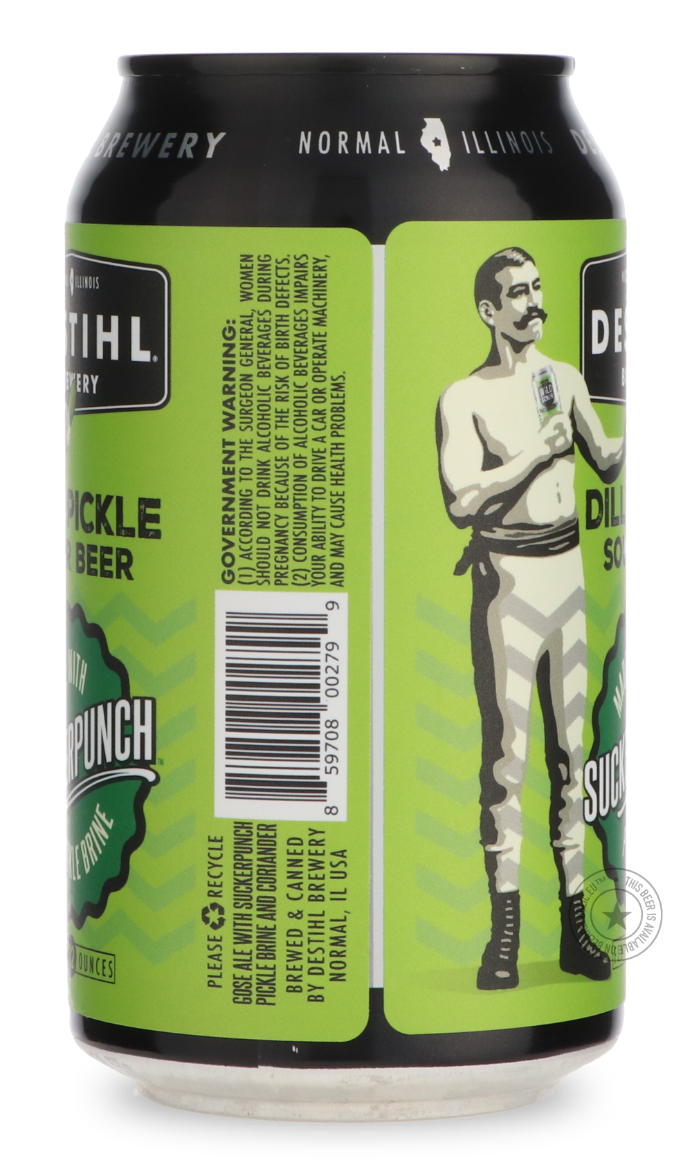 Destihl- Dill Pickle Sour Beer - SuckerPunch-Sour / Wild & Fruity- Only @ Beer Republic - The best online beer store for American & Canadian craft beer - Buy beer online from the USA and Canada - Bier online kopen - Amerikaans bier kopen - Craft beer store - Craft beer kopen - Amerikanisch bier kaufen - Bier online kaufen - Acheter biere online - IPA - Stout - Porter - New England IPA - Hazy IPA - Imperial Stout - Barrel Aged - Barrel Aged Imperial Stout - Brown - Dark beer - Blond - Blonde - Pilsner - Lage