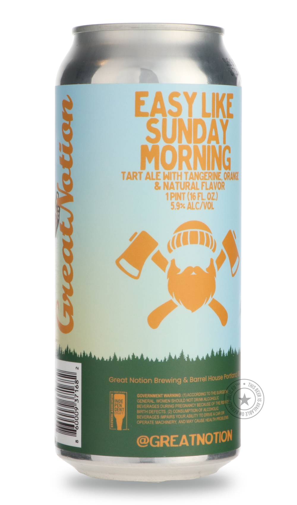 -Great Notion- Easy Like Sunday Morning-Sour / Wild & Fruity- Only @ Beer Republic - The best online beer store for American & Canadian craft beer - Buy beer online from the USA and Canada - Bier online kopen - Amerikaans bier kopen - Craft beer store - Craft beer kopen - Amerikanisch bier kaufen - Bier online kaufen - Acheter biere online - IPA - Stout - Porter - New England IPA - Hazy IPA - Imperial Stout - Barrel Aged - Barrel Aged Imperial Stout - Brown - Dark beer - Blond - Blonde - Pilsner - Lager - W