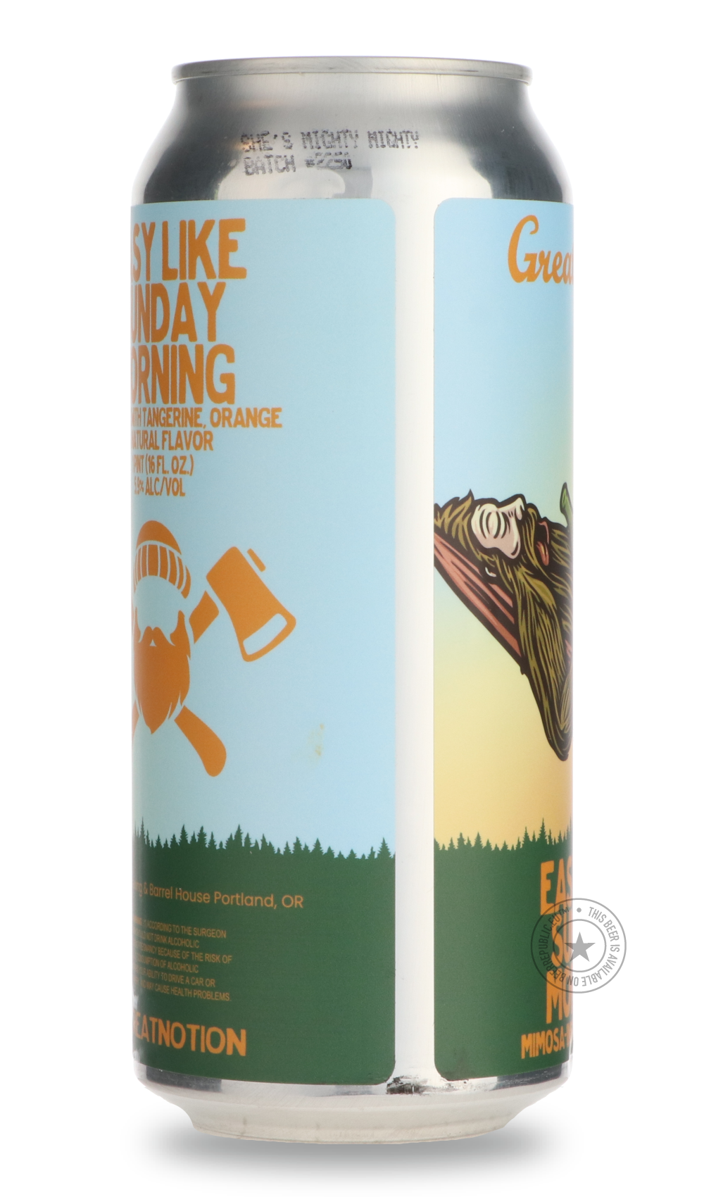 -Great Notion- Easy Like Sunday Morning-Sour / Wild & Fruity- Only @ Beer Republic - The best online beer store for American & Canadian craft beer - Buy beer online from the USA and Canada - Bier online kopen - Amerikaans bier kopen - Craft beer store - Craft beer kopen - Amerikanisch bier kaufen - Bier online kaufen - Acheter biere online - IPA - Stout - Porter - New England IPA - Hazy IPA - Imperial Stout - Barrel Aged - Barrel Aged Imperial Stout - Brown - Dark beer - Blond - Blonde - Pilsner - Lager - W