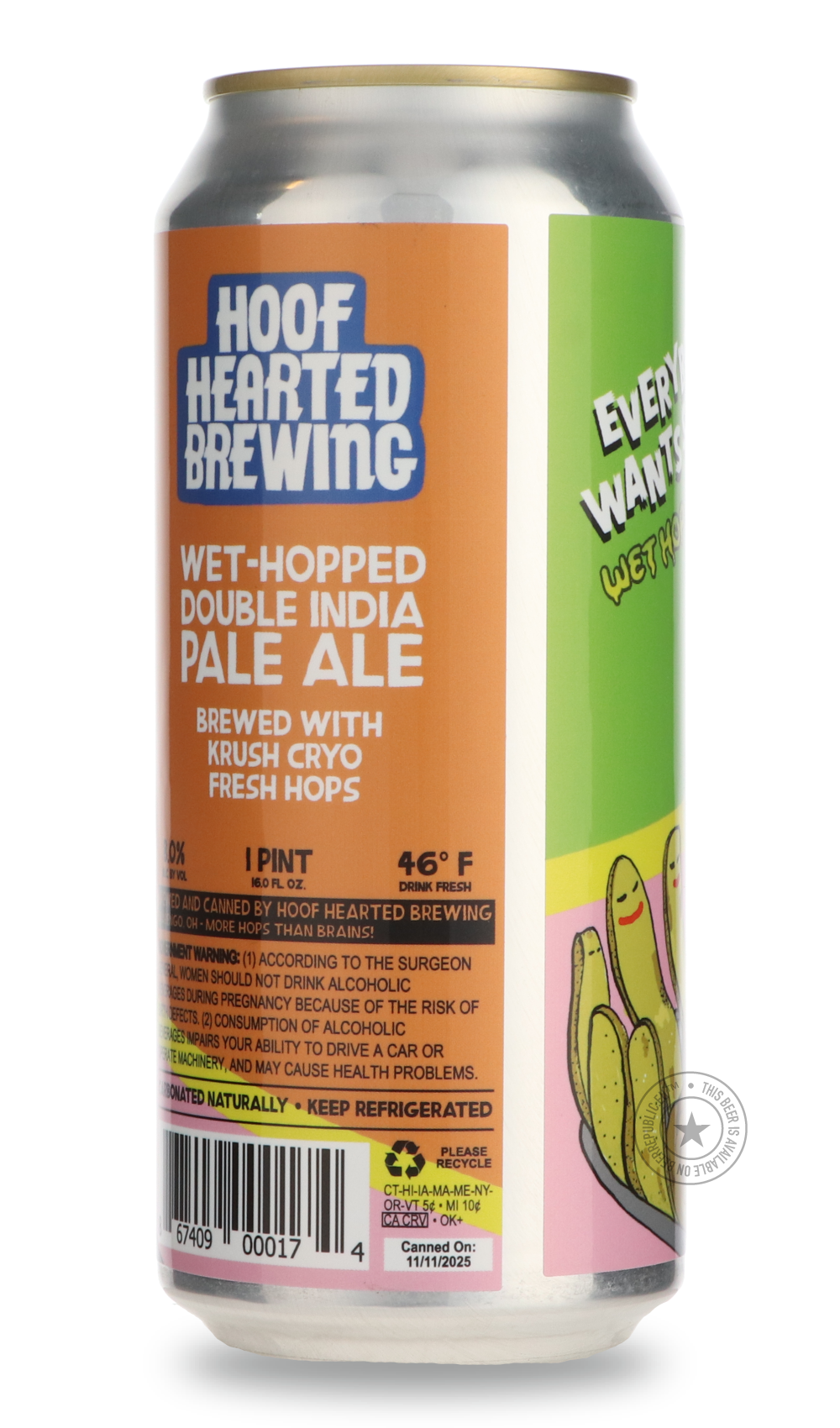 Hoof Hearted- Everybody Wants Some Wet Hop-IPA- Only @ Beer Republic - The best online beer store for American & Canadian craft beer - Buy beer online from the USA and Canada - Bier online kopen - Amerikaans bier kopen - Craft beer store - Craft beer kopen - Amerikanisch bier kaufen - Bier online kaufen - Acheter biere online - IPA - Stout - Porter - New England IPA - Hazy IPA - Imperial Stout - Barrel Aged - Barrel Aged Imperial Stout - Brown - Dark beer - Blond - Blonde - Pilsner - Lager - Wheat - Weizen 