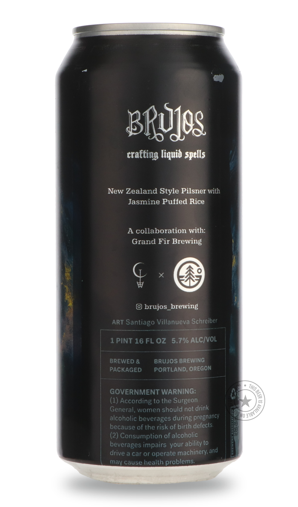 -Brujos- Fae / Grand Fir-Pale- Only @ Beer Republic - The best online beer store for American & Canadian craft beer - Buy beer online from the USA and Canada - Bier online kopen - Amerikaans bier kopen - Craft beer store - Craft beer kopen - Amerikanisch bier kaufen - Bier online kaufen - Acheter biere online - IPA - Stout - Porter - New England IPA - Hazy IPA - Imperial Stout - Barrel Aged - Barrel Aged Imperial Stout - Brown - Dark beer - Blond - Blonde - Pilsner - Lager - Wheat - Weizen - Amber - Barley 