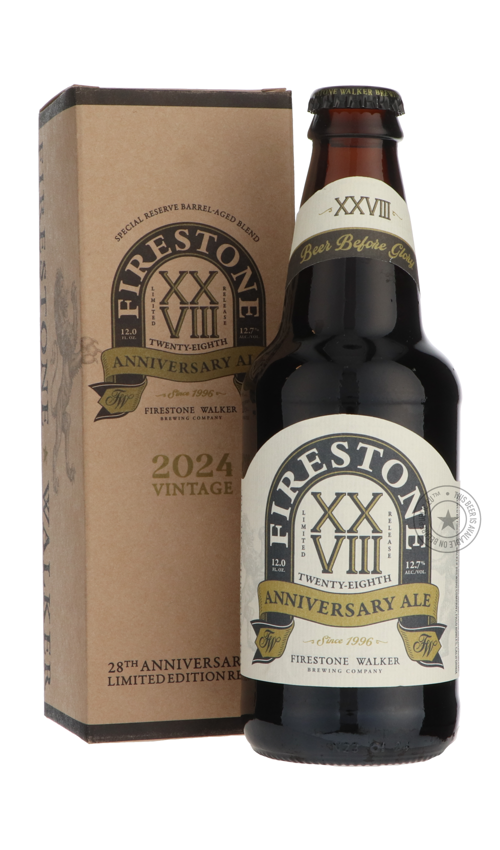 -Firestone Walker- Anniversary XXVIII Ale-Brown & Dark- Only @ Beer Republic - The best online beer store for American & Canadian craft beer - Buy beer online from the USA and Canada - Bier online kopen - Amerikaans bier kopen - Craft beer store - Craft beer kopen - Amerikanisch bier kaufen - Bier online kaufen - Acheter biere online - IPA - Stout - Porter - New England IPA - Hazy IPA - Imperial Stout - Barrel Aged - Barrel Aged Imperial Stout - Brown - Dark beer - Blond - Blonde - Pilsner - Lager - Wheat -