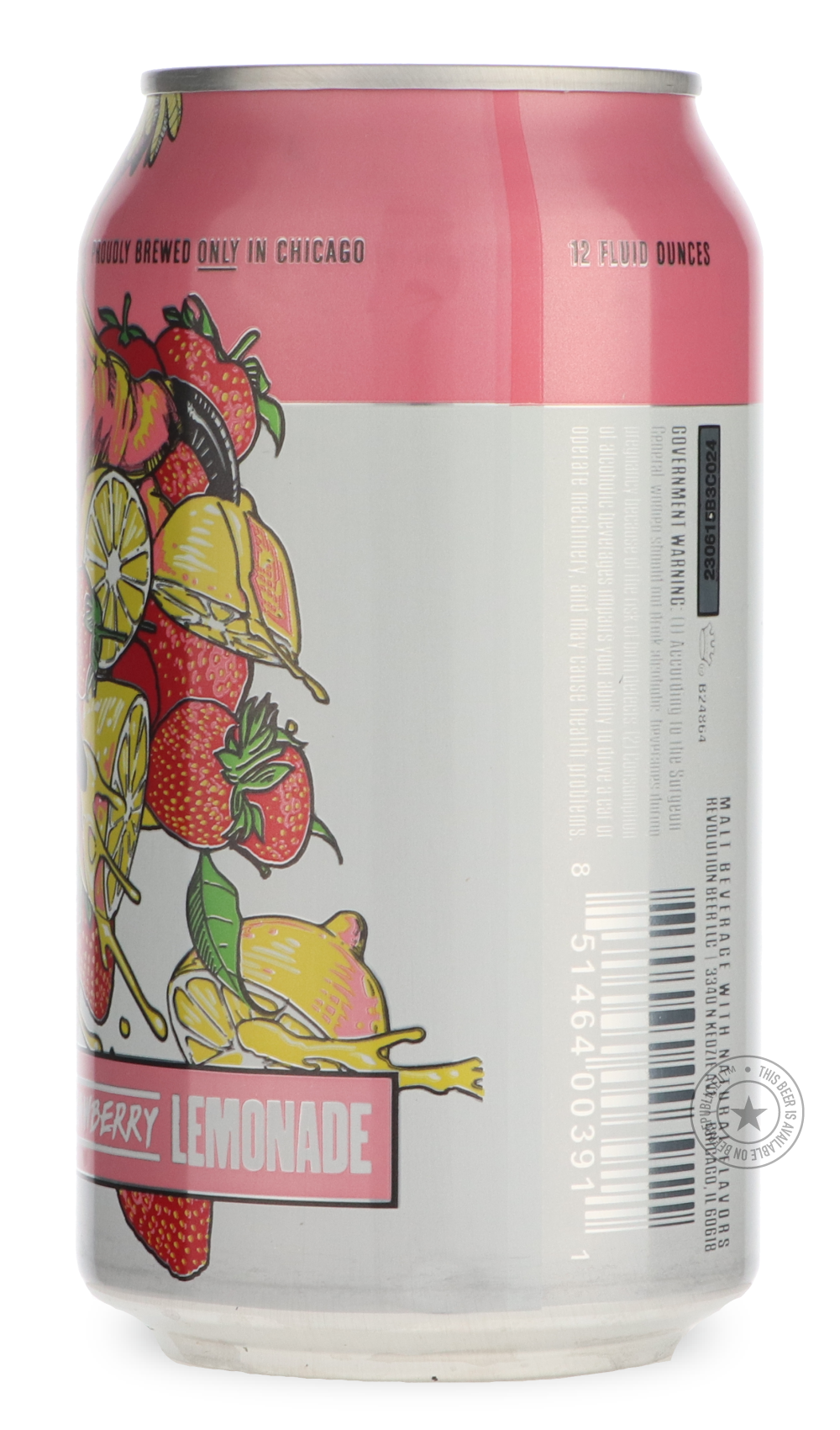 -Revolution- Freedom Strawberry Lemonade-Sour / Wild & Fruity- Only @ Beer Republic - The best online beer store for American & Canadian craft beer - Buy beer online from the USA and Canada - Bier online kopen - Amerikaans bier kopen - Craft beer store - Craft beer kopen - Amerikanisch bier kaufen - Bier online kaufen - Acheter biere online - IPA - Stout - Porter - New England IPA - Hazy IPA - Imperial Stout - Barrel Aged - Barrel Aged Imperial Stout - Brown - Dark beer - Blond - Blonde - Pilsner - Lager - 